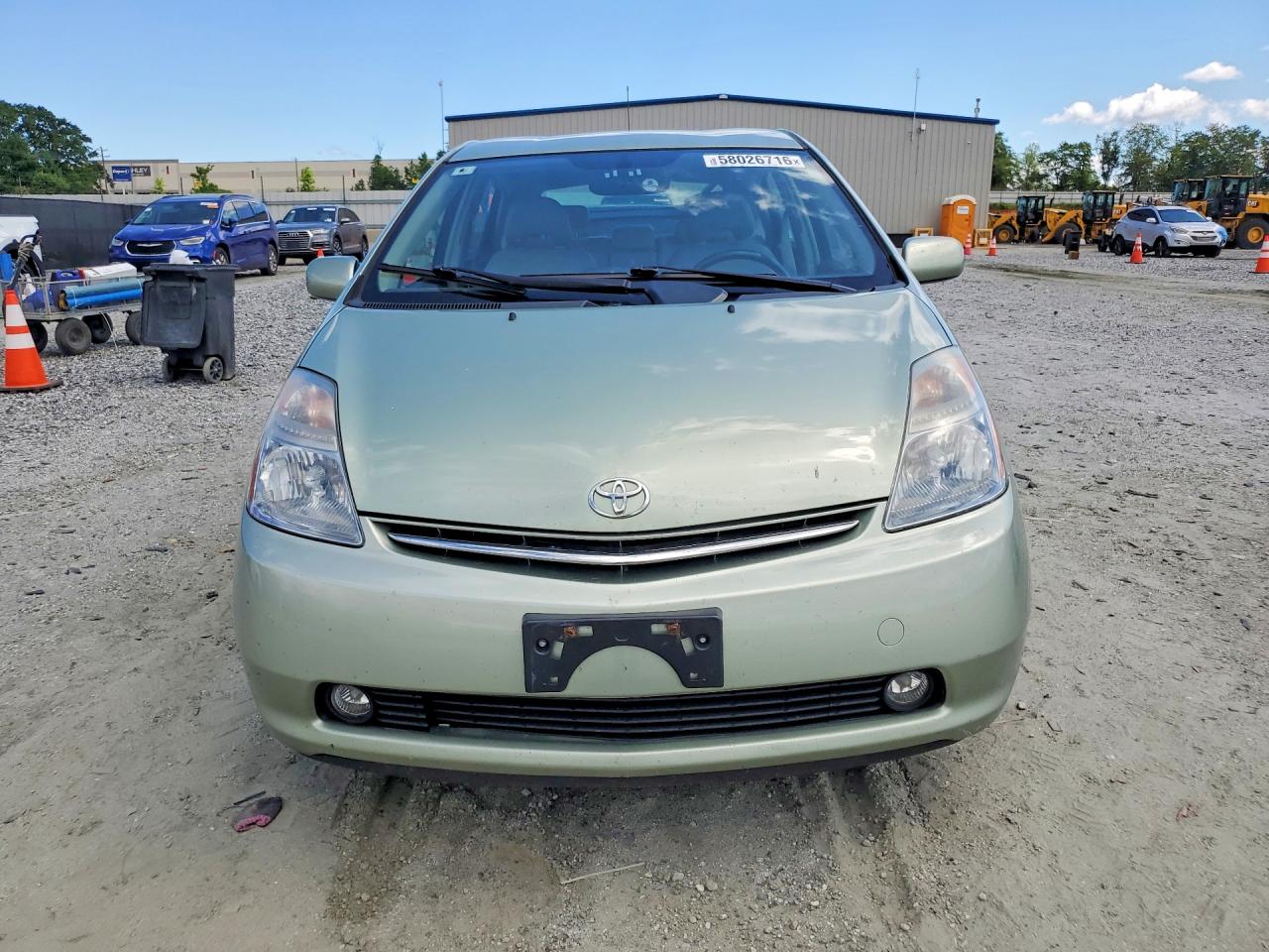 2008 Toyota Prius Base Green vin: JTDKB20U287809701