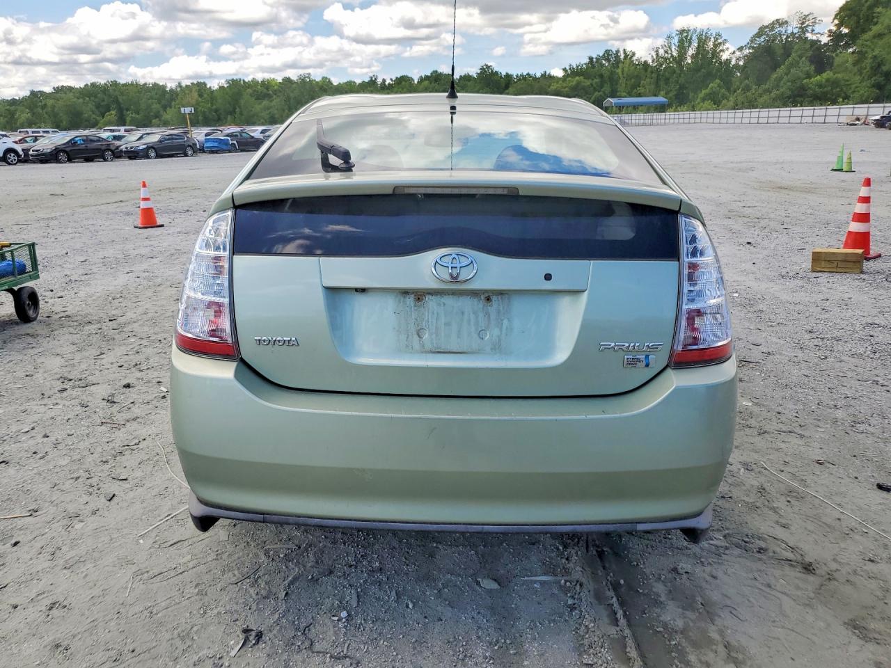 2008 Toyota Prius Base Green vin: JTDKB20U287809701