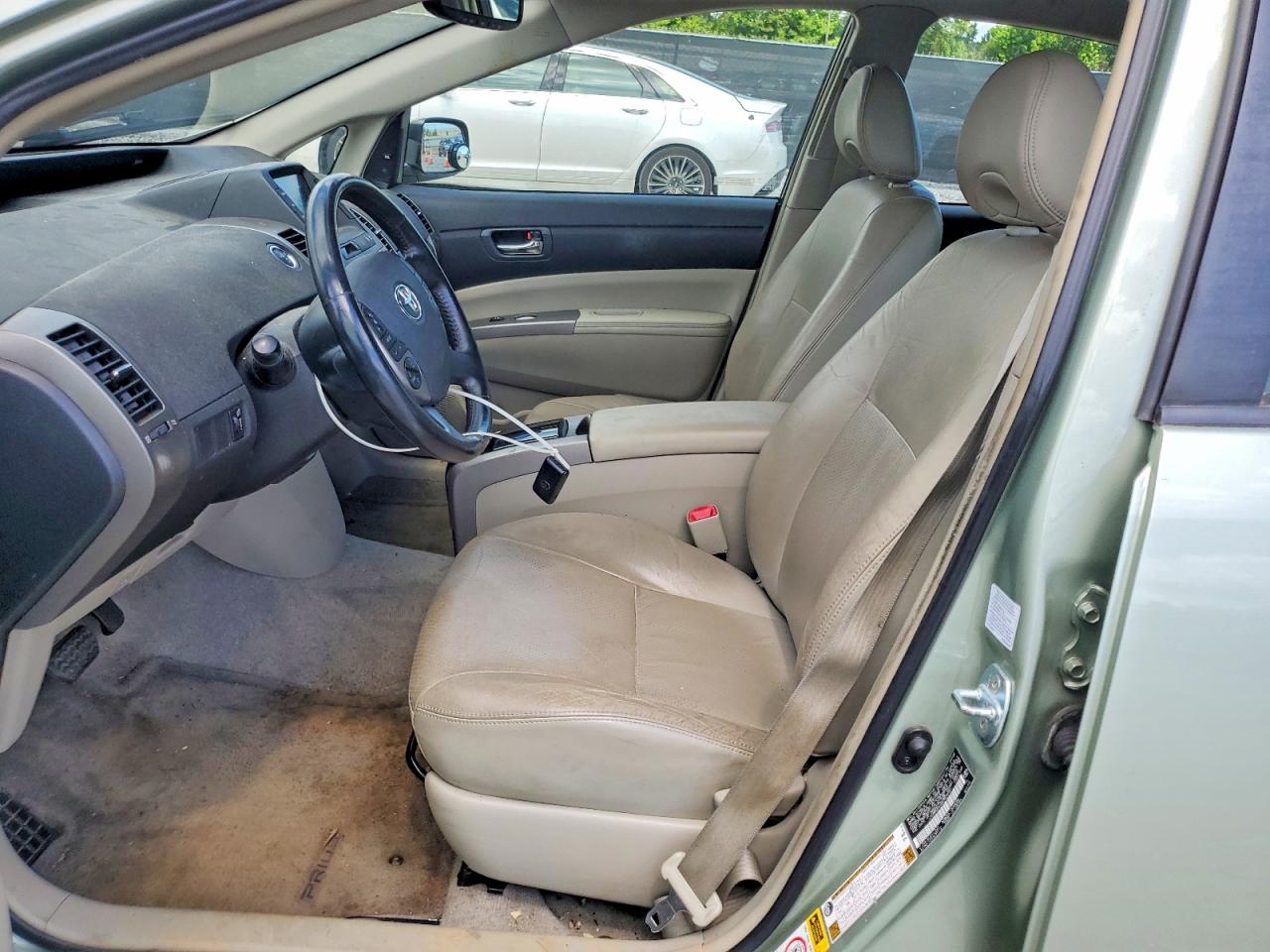 2008 Toyota Prius Base Green vin: JTDKB20U287809701