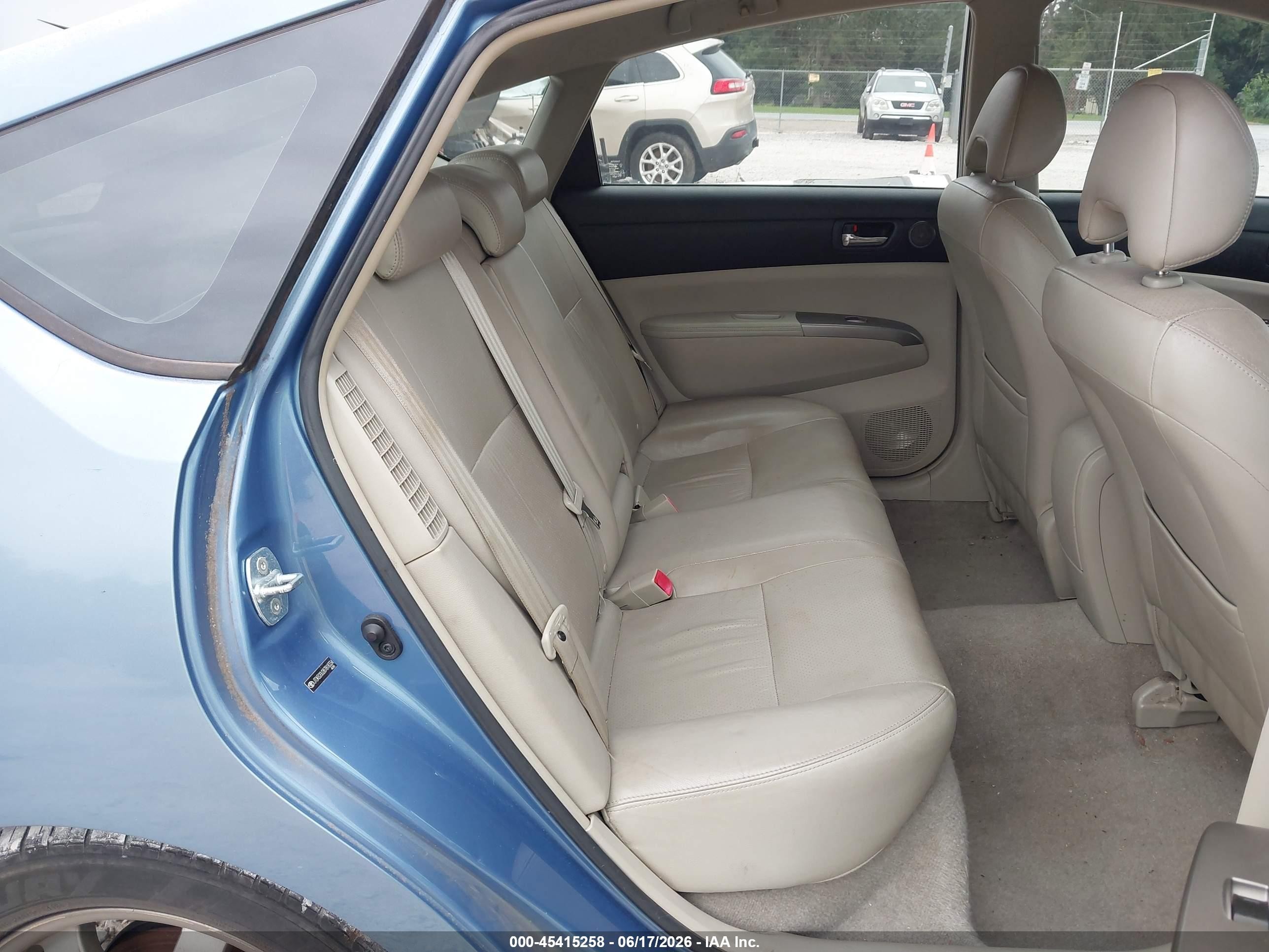 2008 Toyota Prius Touring Blue vin: JTDKB20U287818334