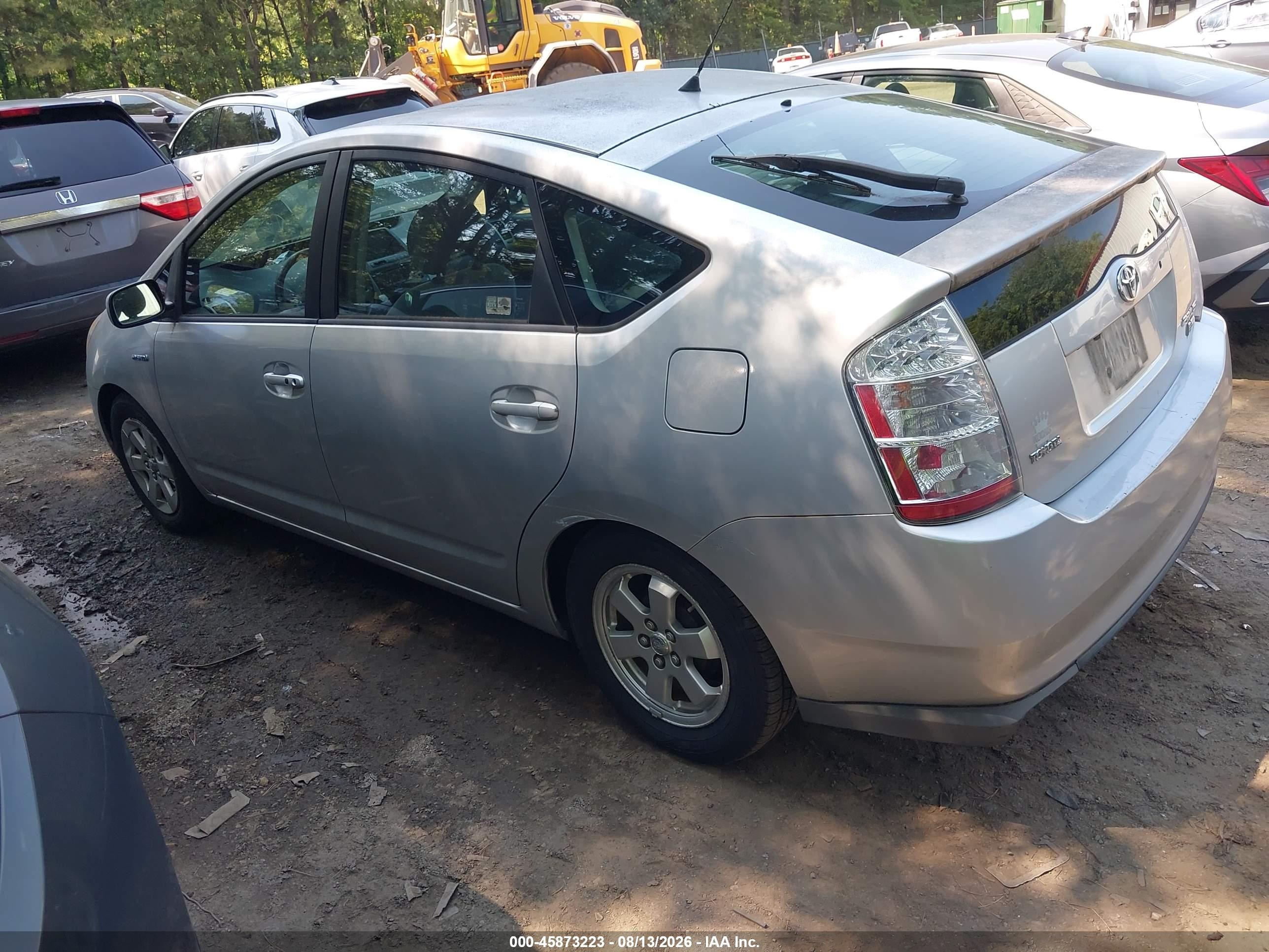 2009 Toyota Prius   Silver vin: JTDKB20U293480118