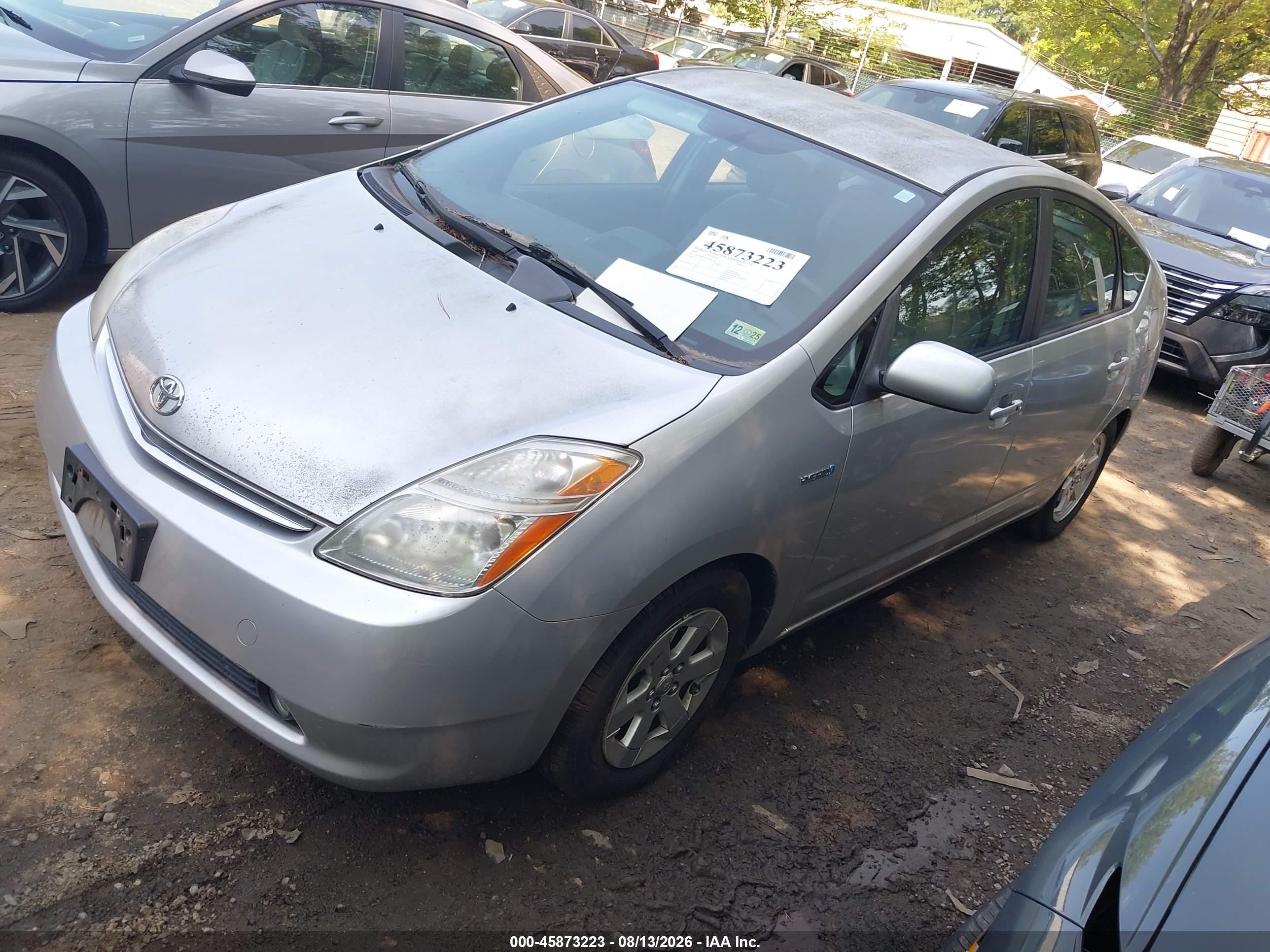 2009 Toyota Prius   Silver vin: JTDKB20U293480118