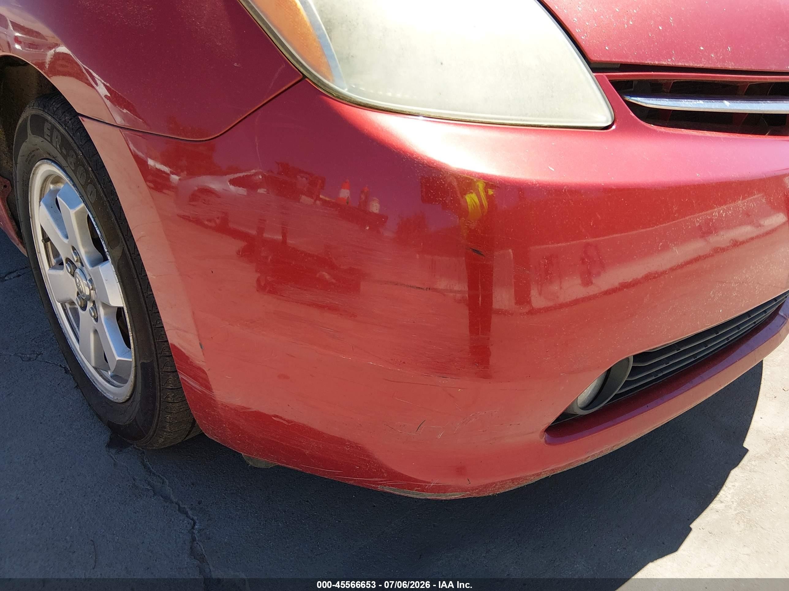 2009 Toyota Prius   Red vin: JTDKB20U293480250