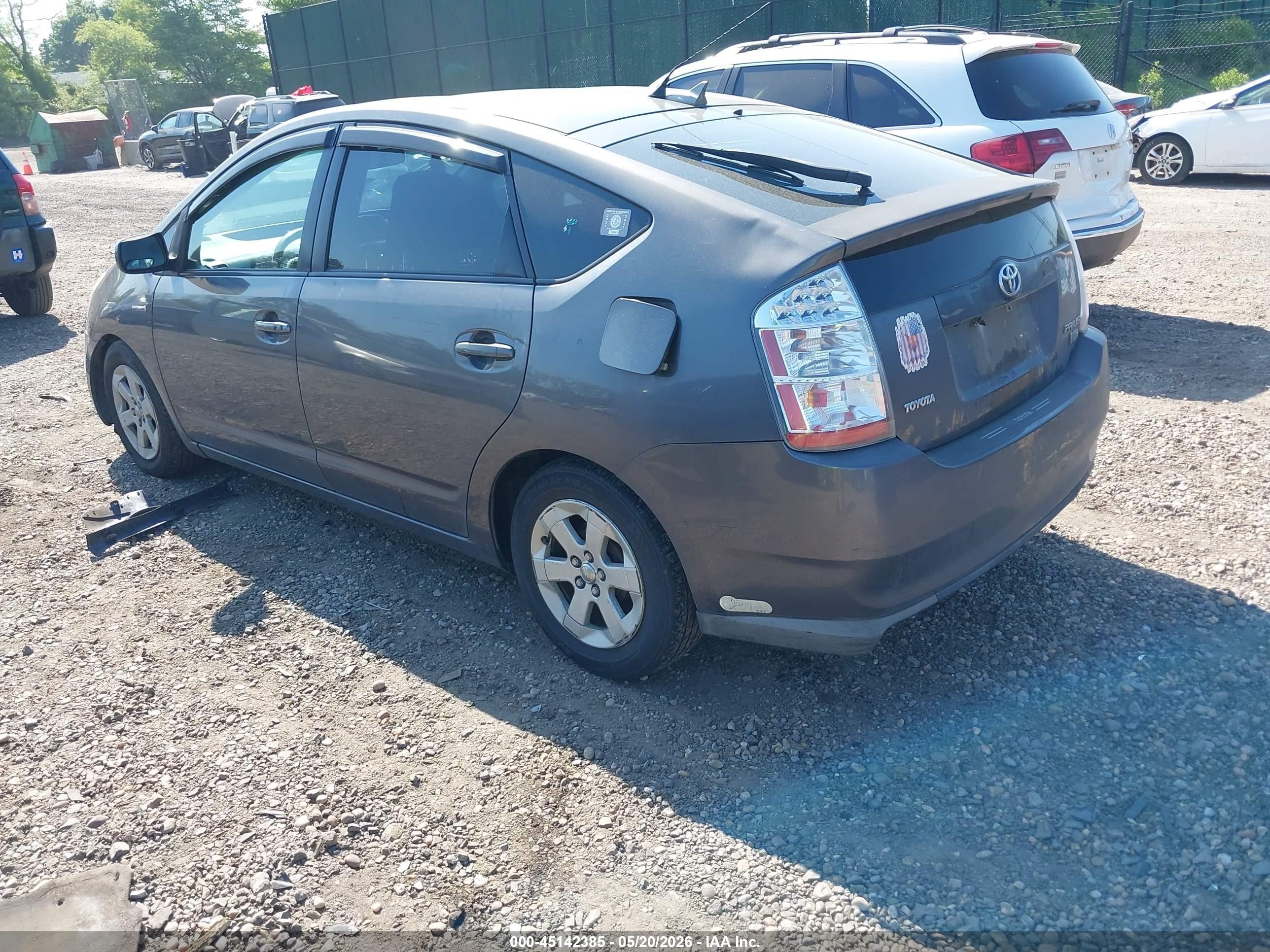 2009 Toyota Prius   Gray vin: JTDKB20U293484900