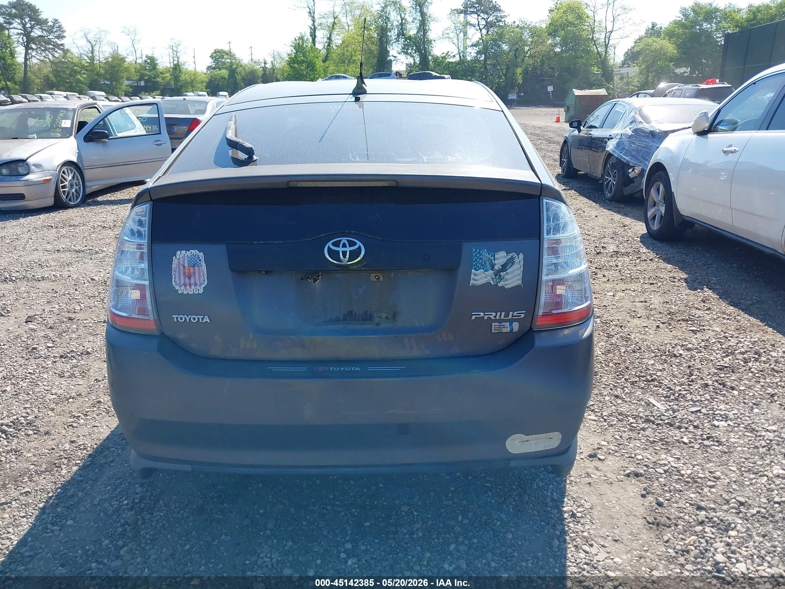 2009 Toyota Prius   Gray vin: JTDKB20U293484900