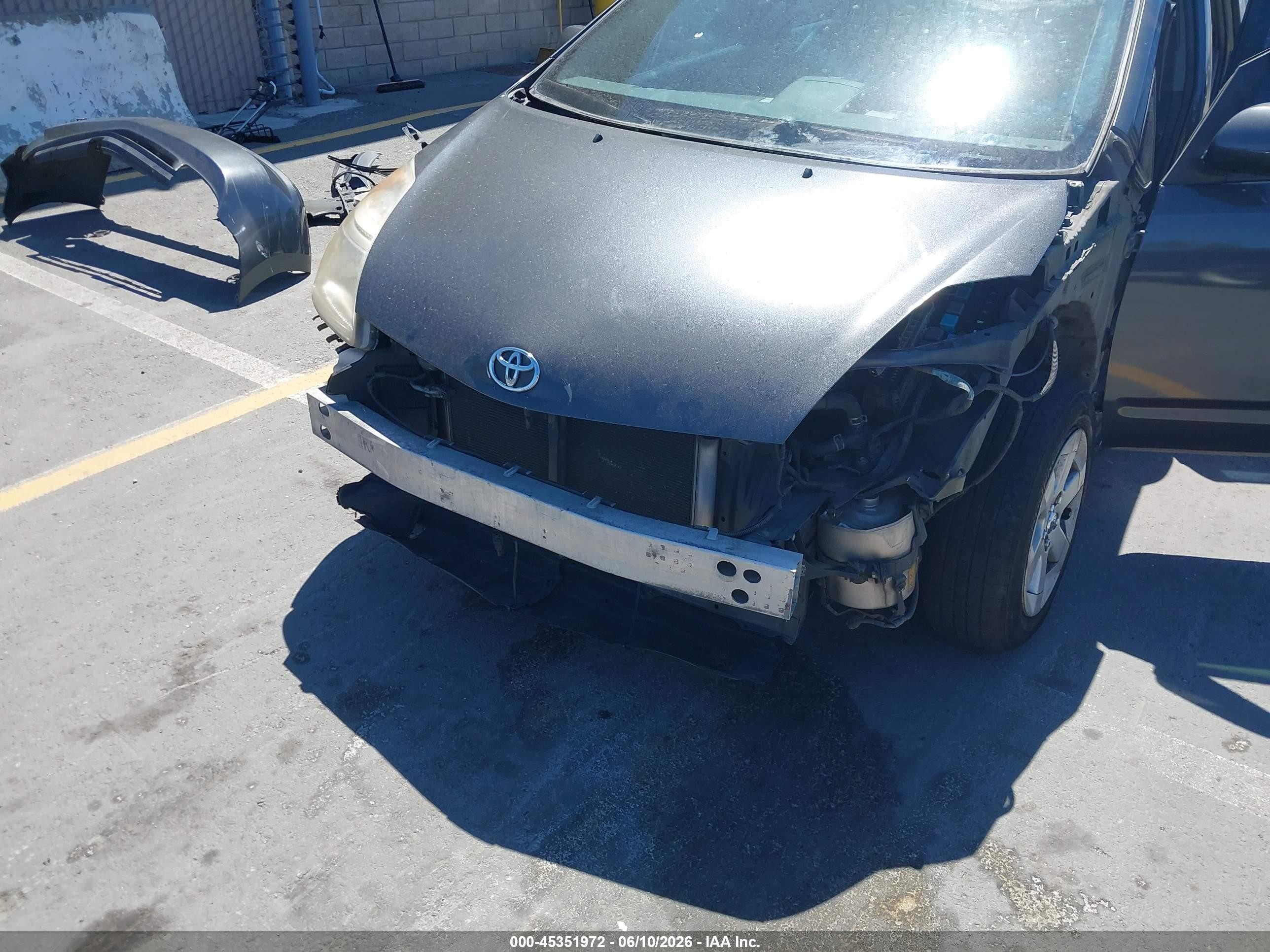 2009 Toyota Prius   Gray vin: JTDKB20U293488719