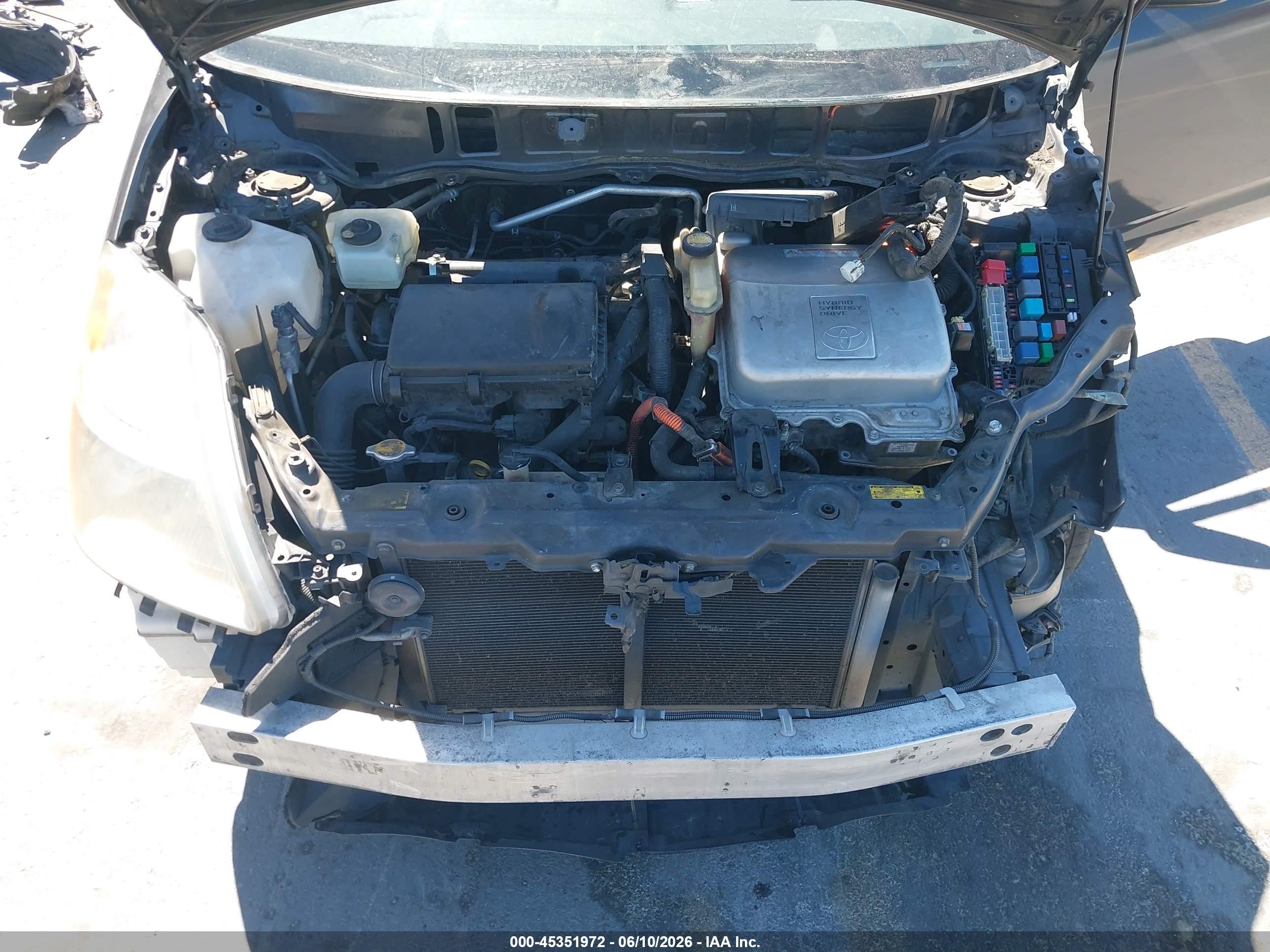 2009 Toyota Prius   Gray vin: JTDKB20U293488719