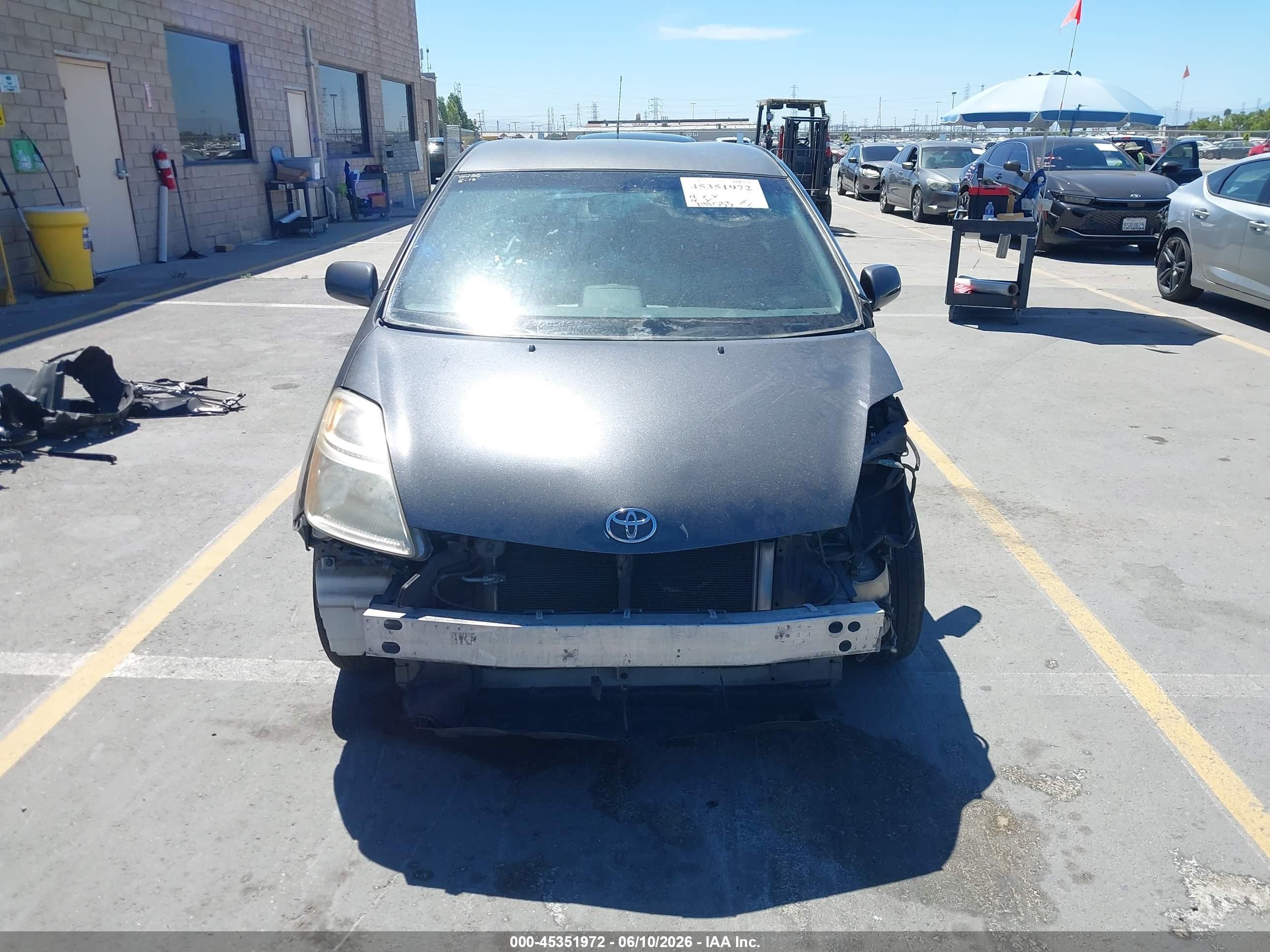 2009 Toyota Prius   Gray vin: JTDKB20U293488719