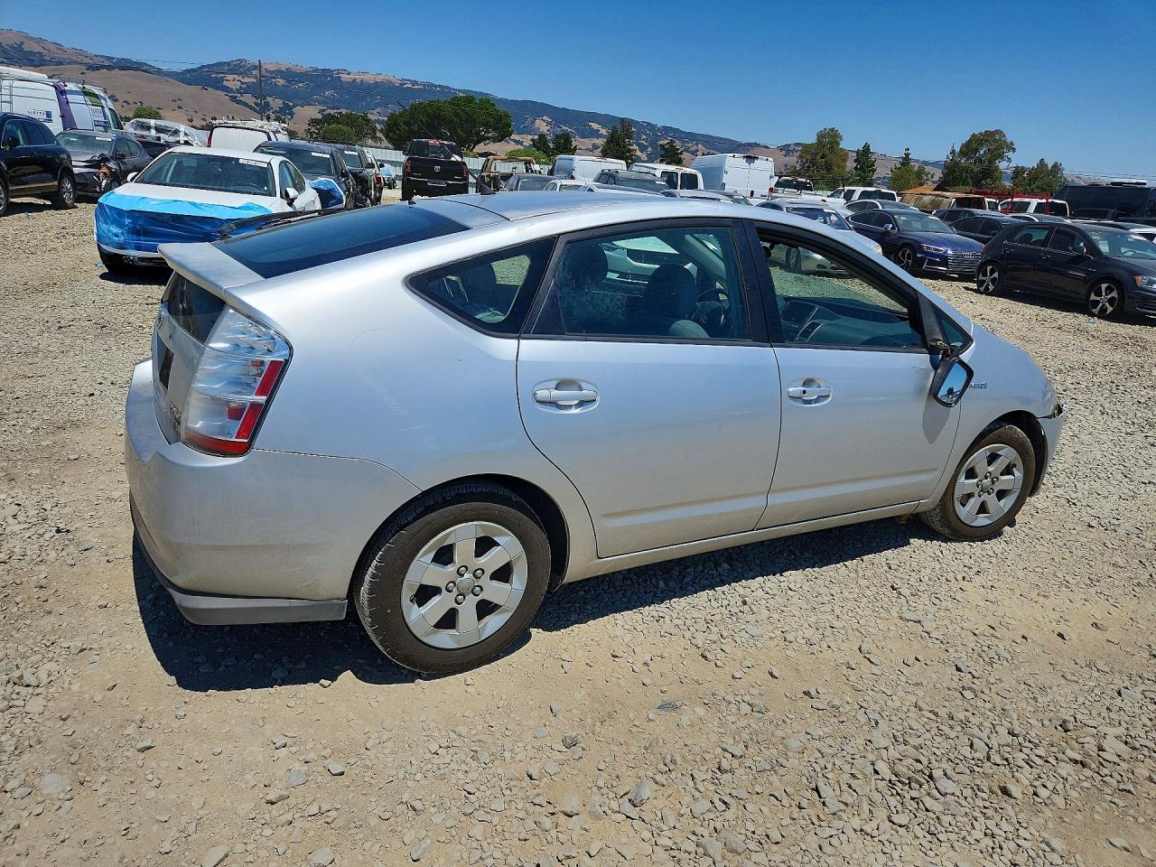 2009 Toyota Prius Base Silver vin: JTDKB20U293489868