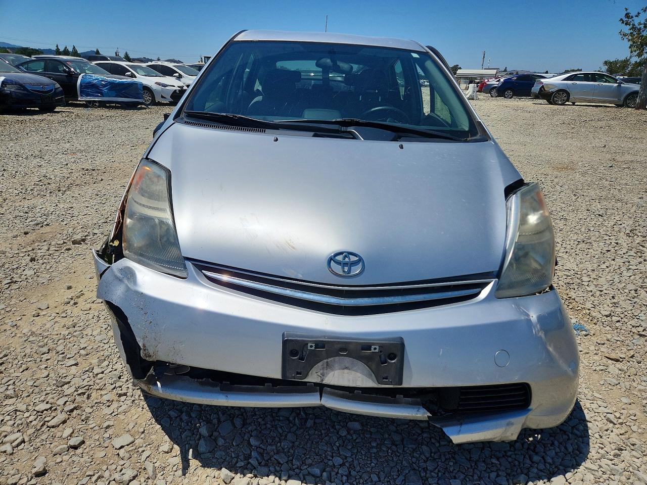 2009 Toyota Prius Base Silver vin: JTDKB20U293489868