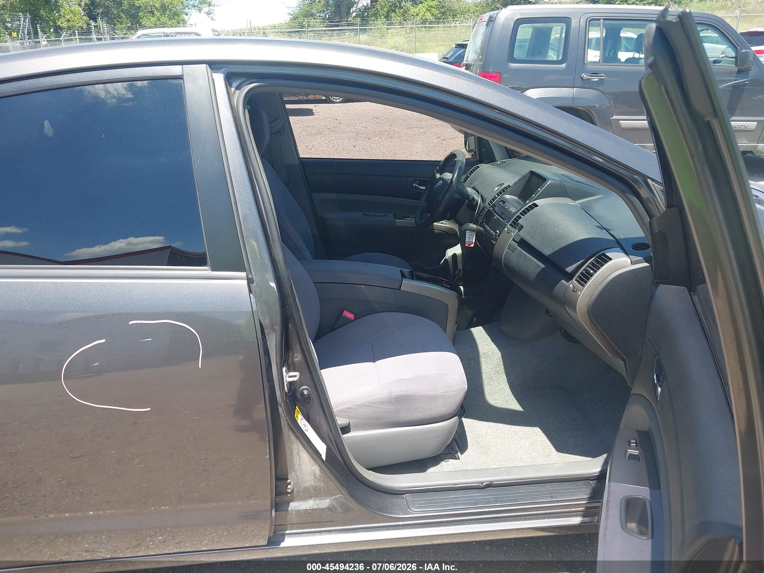2009 Toyota Prius   Черный vin: JTDKB20U293497761