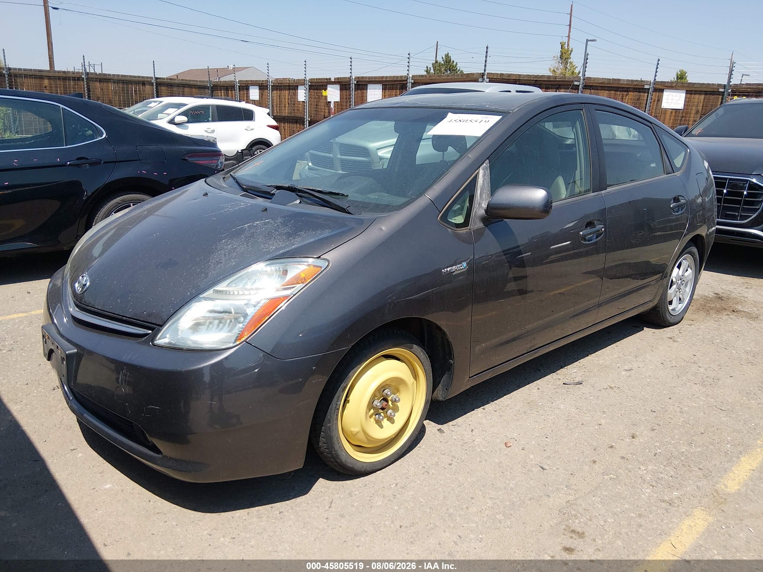 2009 Toyota Prius   Gray vin: JTDKB20U293501999