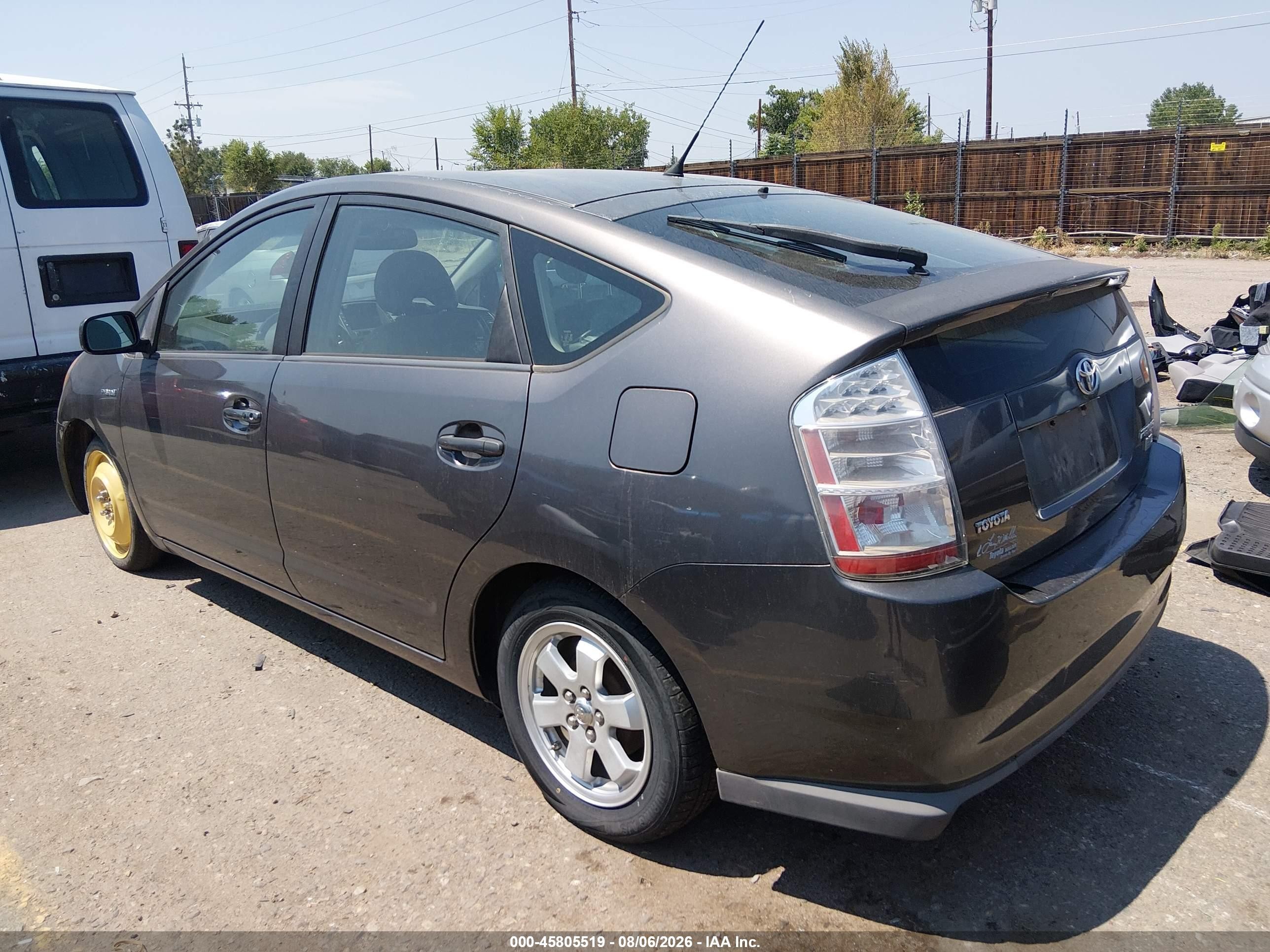 2009 Toyota Prius   Gray vin: JTDKB20U293501999