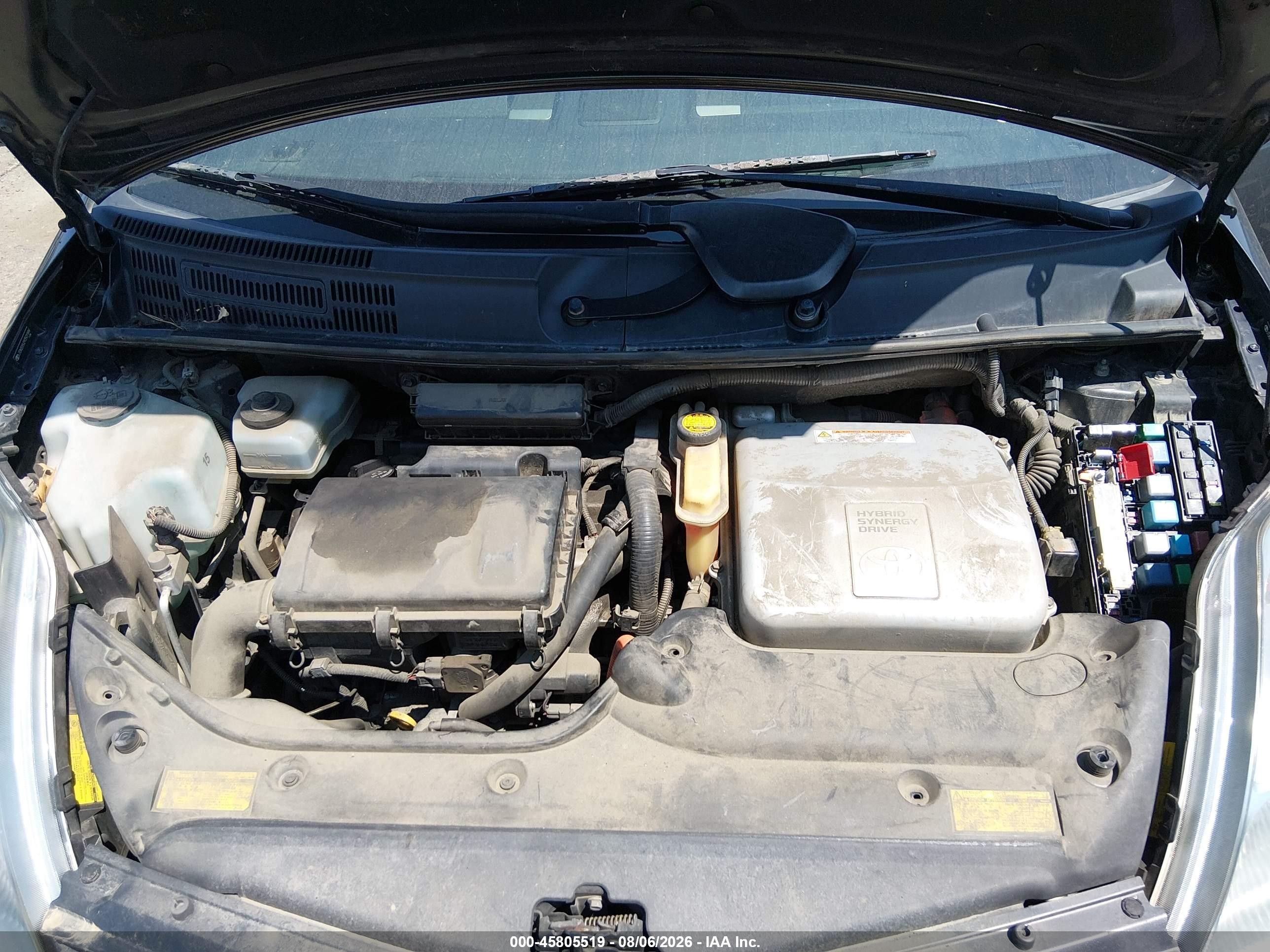 2009 Toyota Prius   Gray vin: JTDKB20U293501999