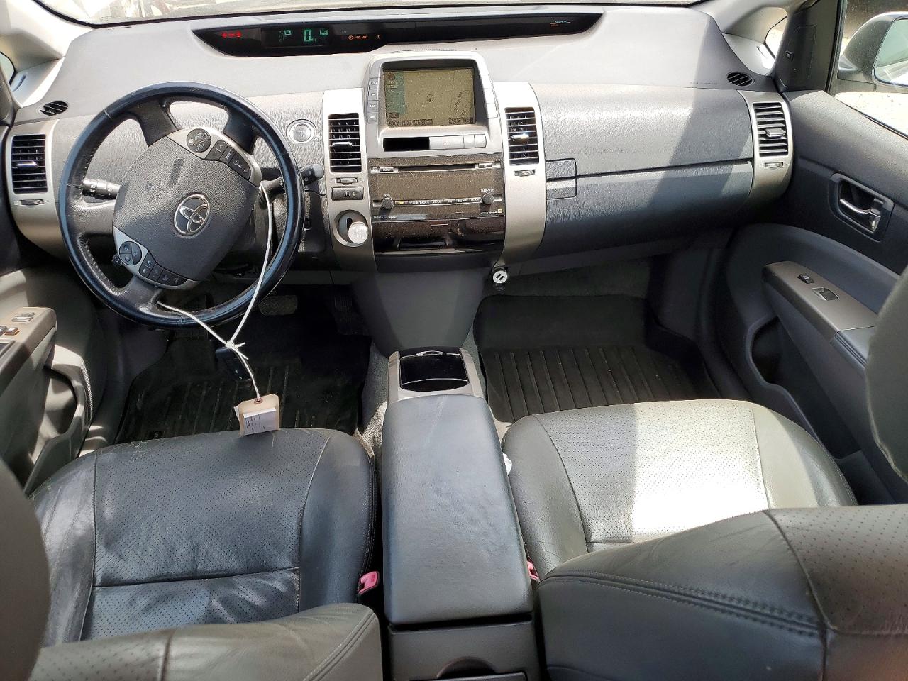 2009 Toyota Prius Base White vin: JTDKB20U293502795