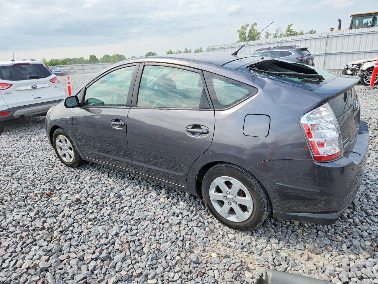 2009 Toyota Prius Base Gray vin: JTDKB20U293509939