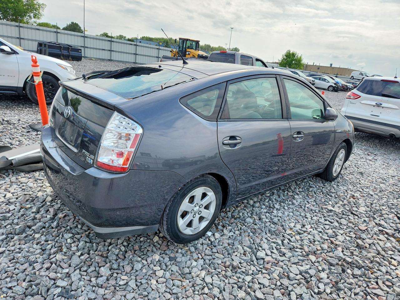 2009 Toyota Prius Base Gray vin: JTDKB20U293509939
