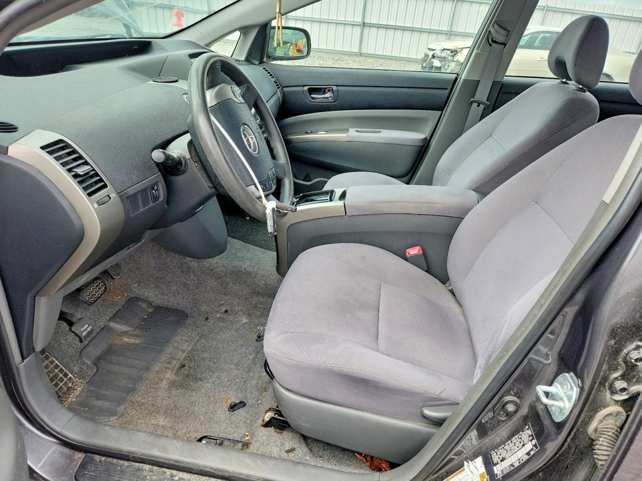 2009 Toyota Prius Base Gray vin: JTDKB20U293509939