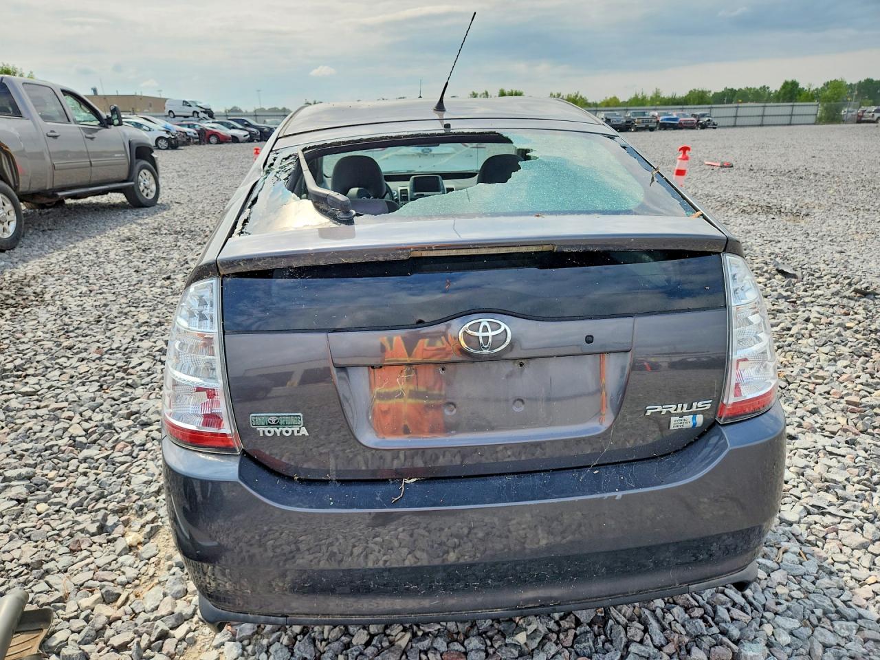2009 Toyota Prius Base Gray vin: JTDKB20U293509939