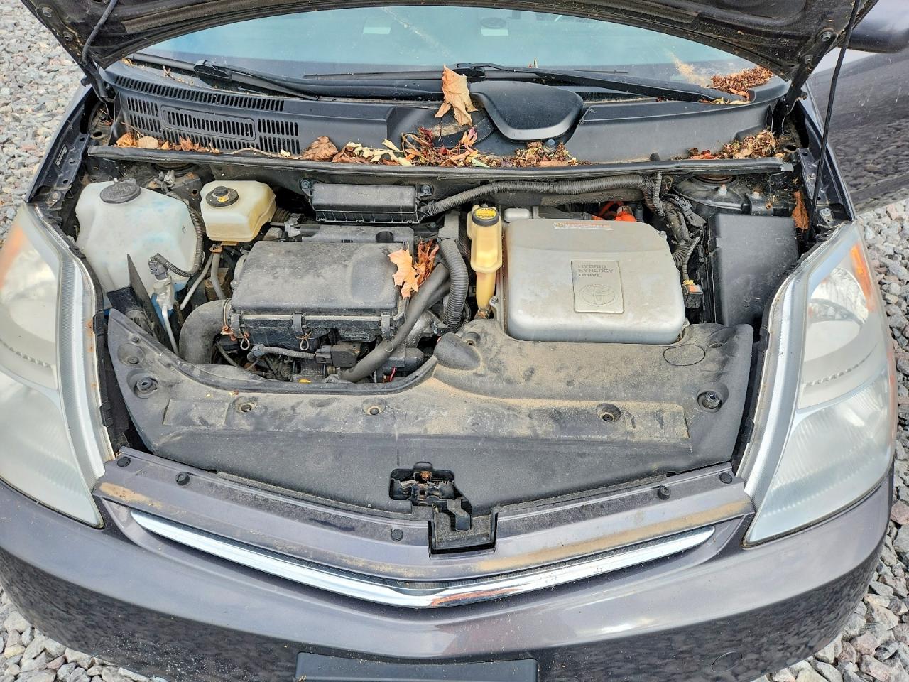 2009 Toyota Prius Base Gray vin: JTDKB20U293509939
