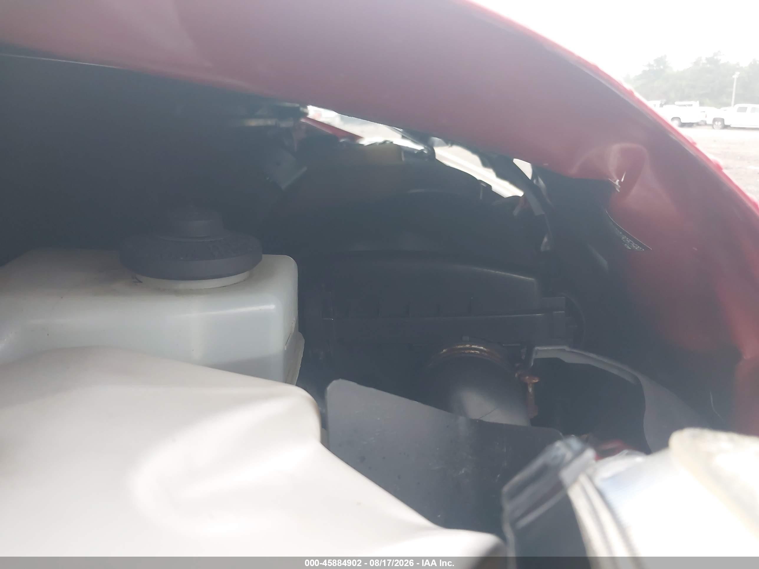 2009 Toyota Prius Красный vin: JTDKB20U293515997