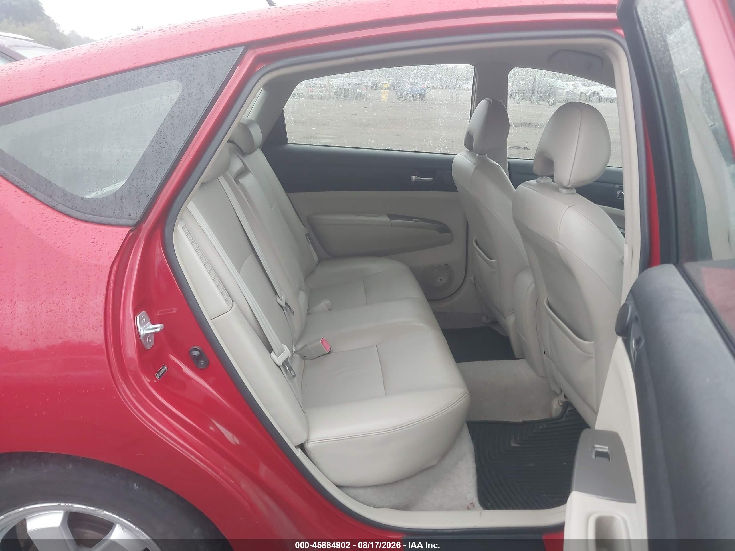 2009 Toyota Prius Красный vin: JTDKB20U293515997