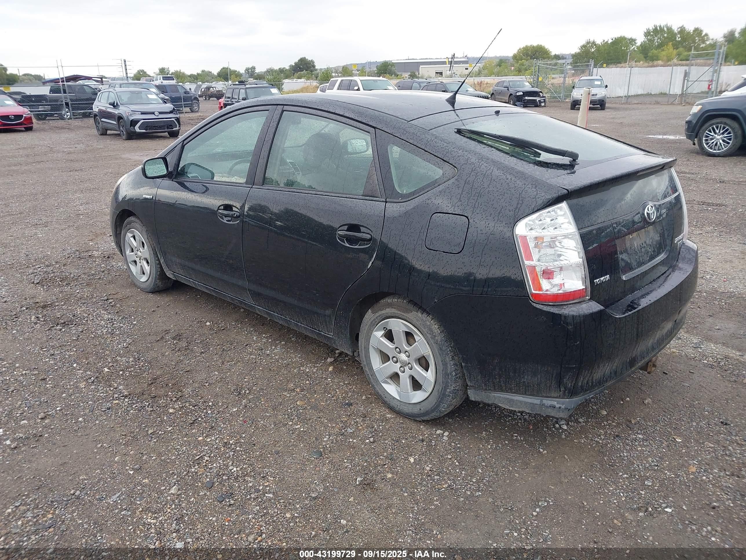 2009 Toyota Prius   Black vin: JTDKB20U293531732