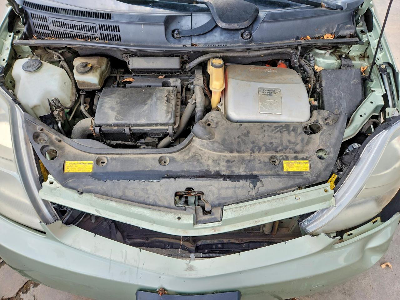 2009 Toyota Prius Touring Зеленый vin: JTDKB20U297823812