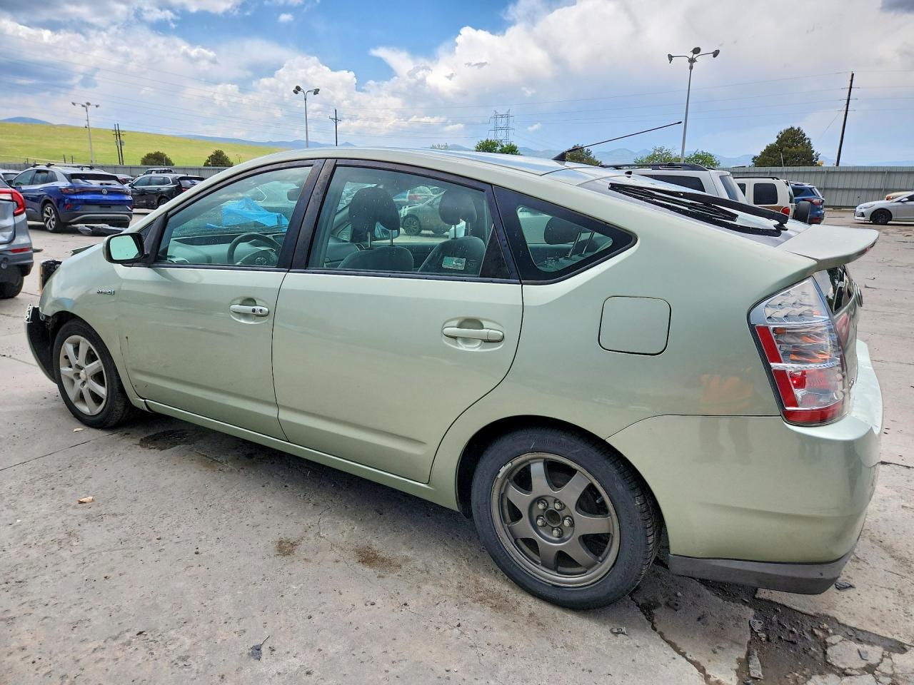 2009 Toyota Prius Touring Зеленый vin: JTDKB20U297823812