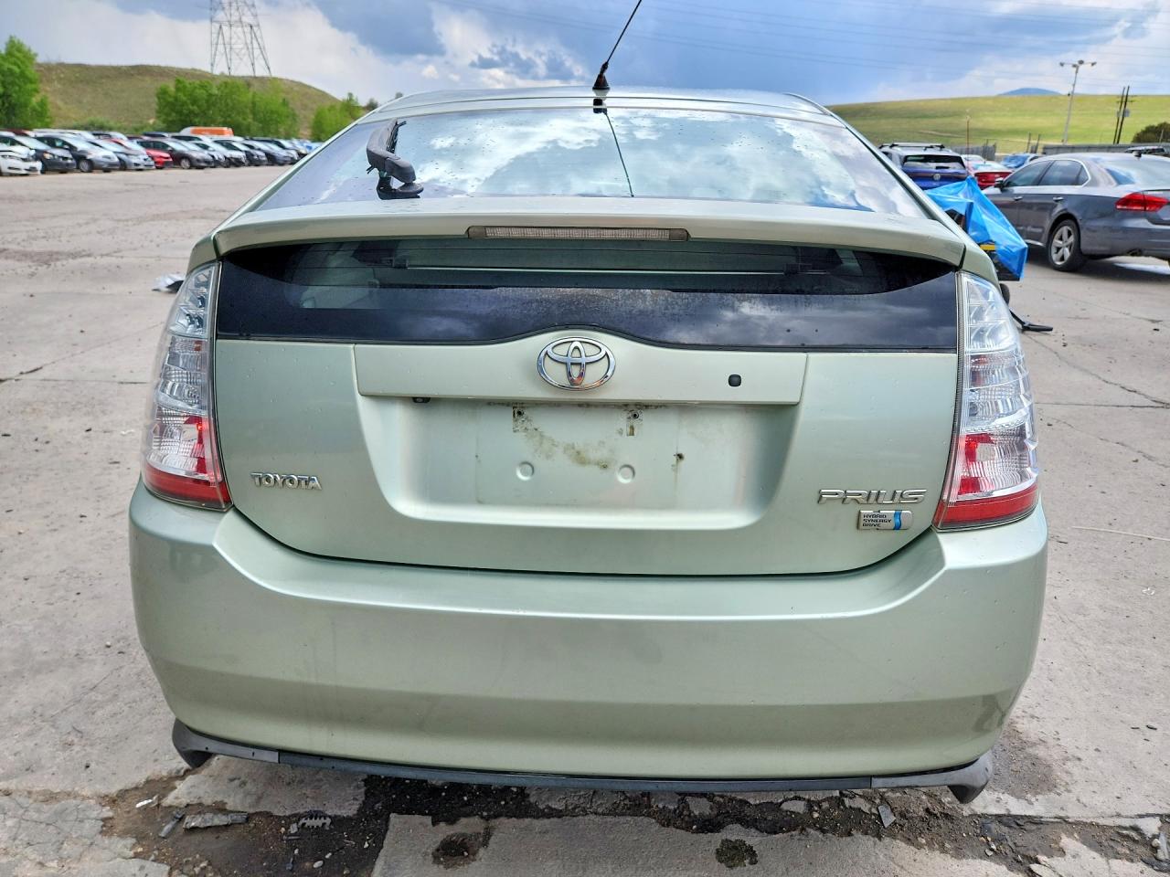 2009 Toyota Prius Touring Зеленый vin: JTDKB20U297823812