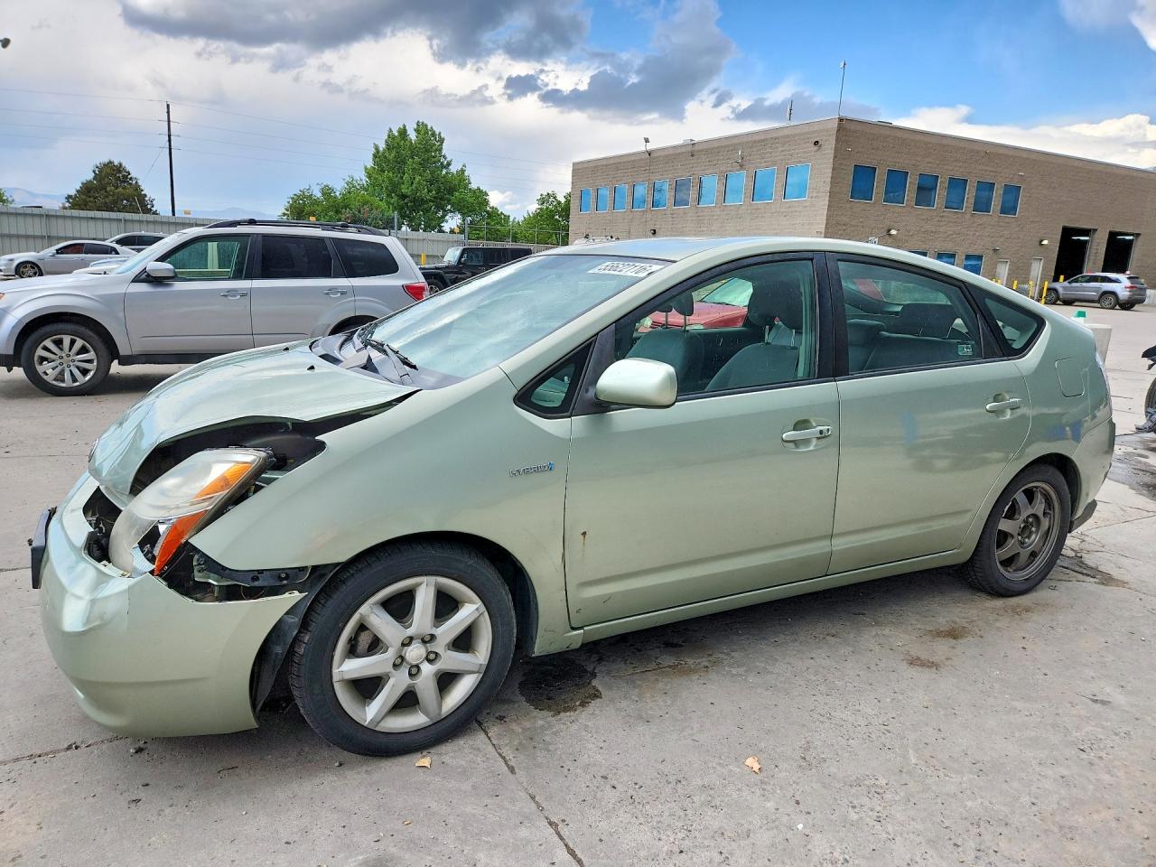 2009 Toyota Prius Touring Зеленый vin: JTDKB20U297823812
