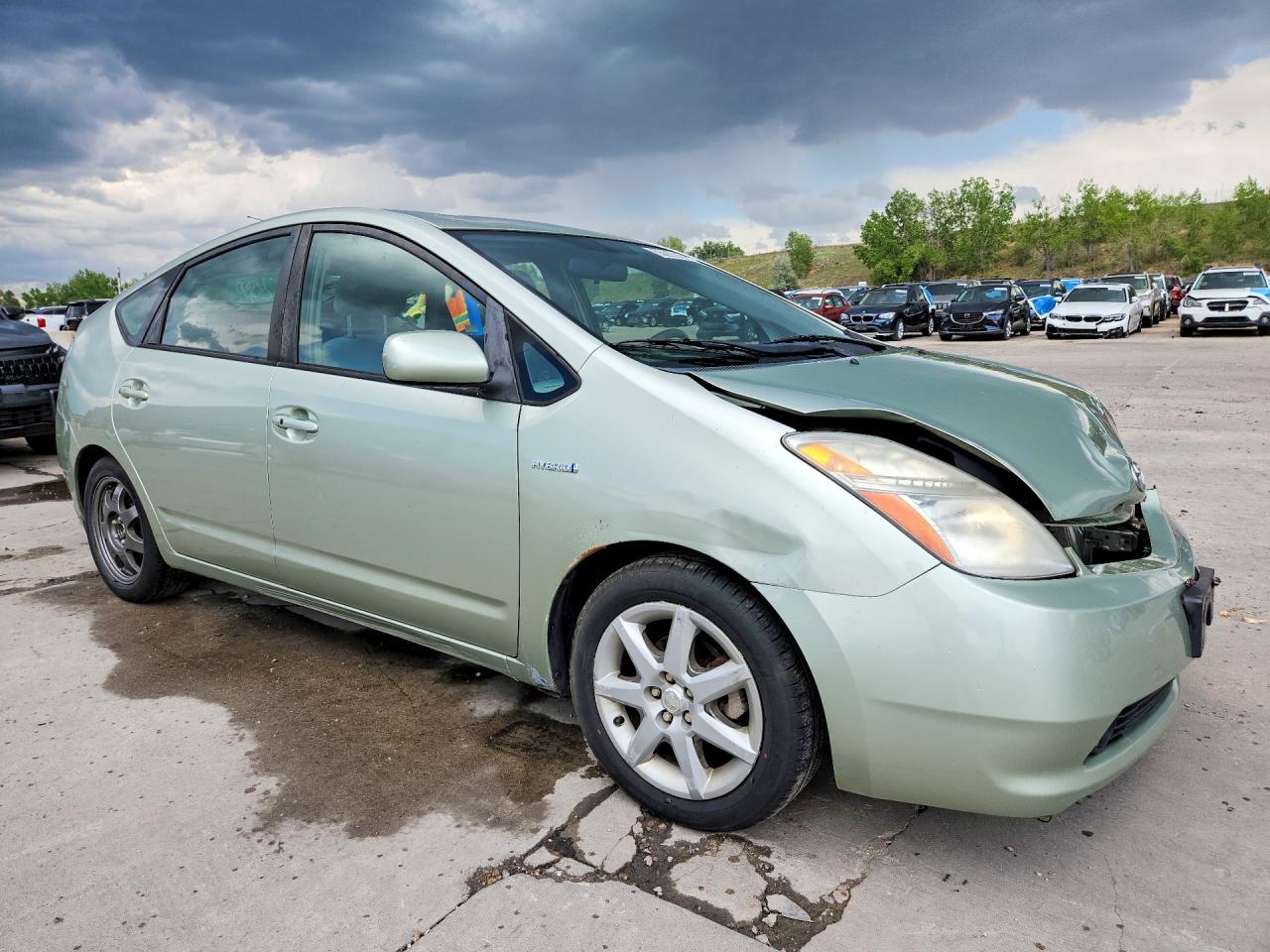 2009 Toyota Prius Touring Зеленый vin: JTDKB20U297823812