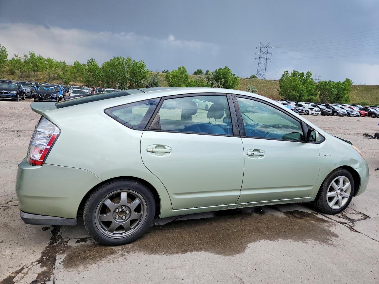 2009 Toyota Prius Touring Зеленый vin: JTDKB20U297823812