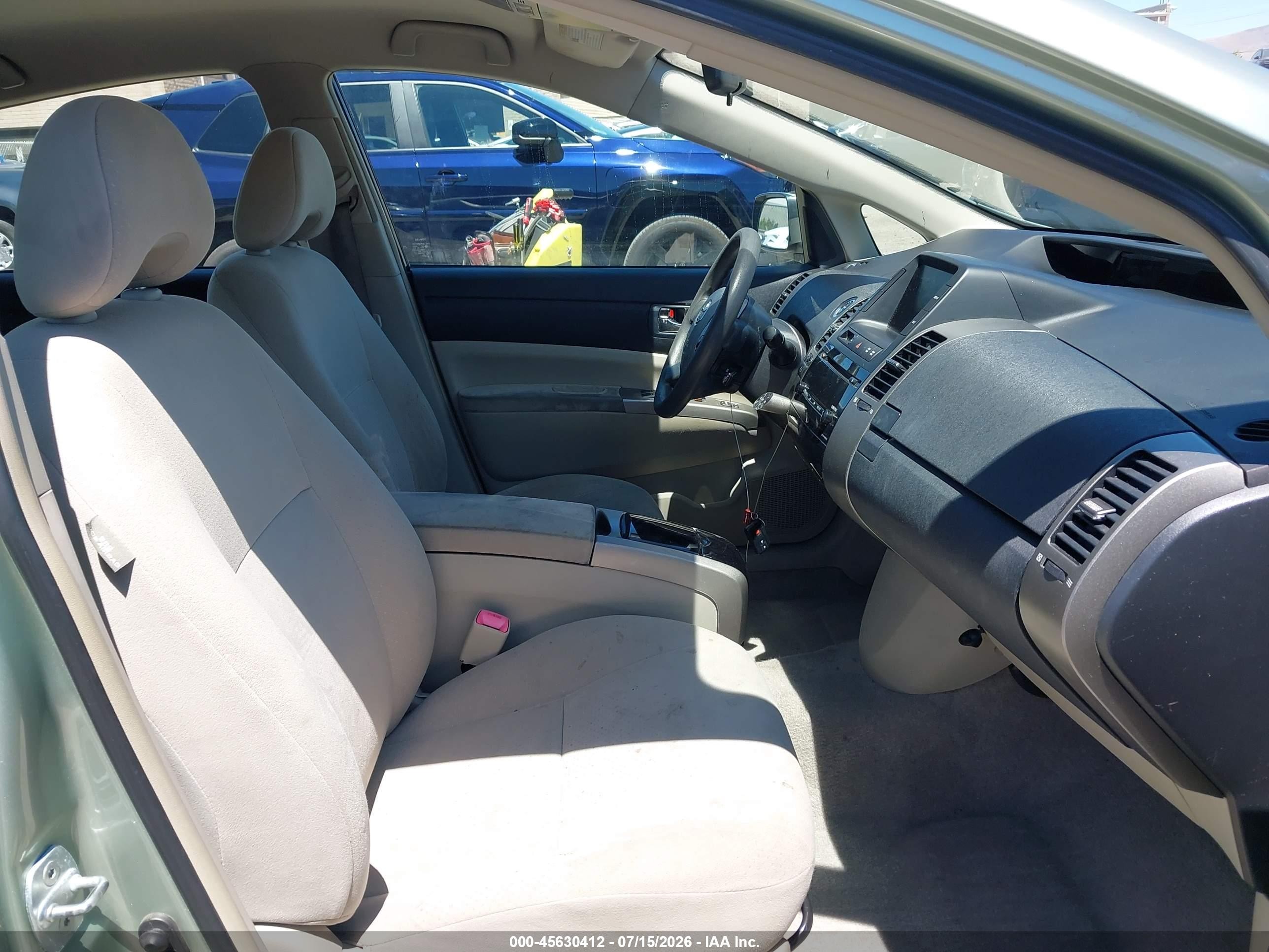 2009 Toyota Prius   Gold vin: JTDKB20U297855482