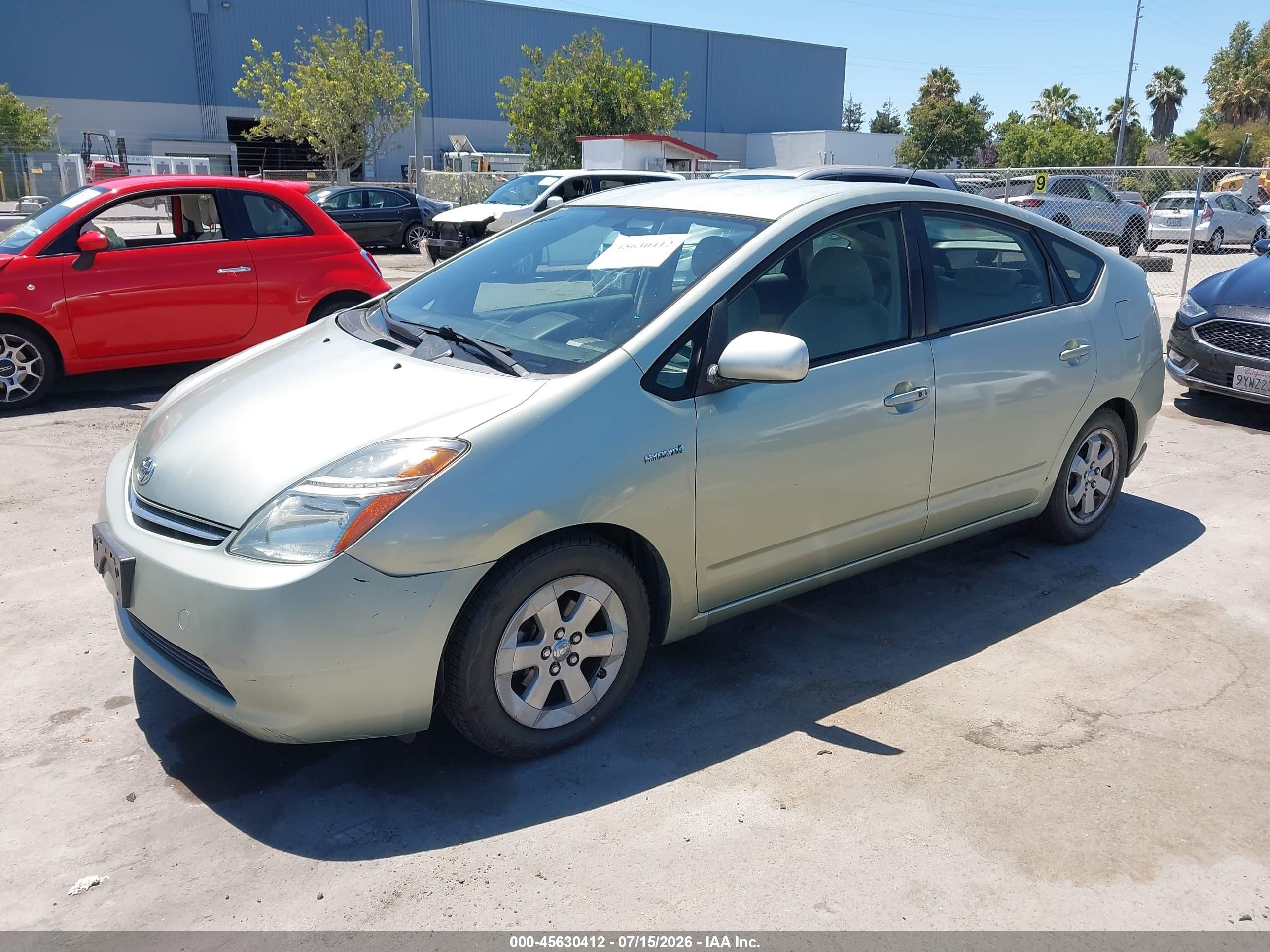 2009 Toyota Prius   Gold vin: JTDKB20U297855482