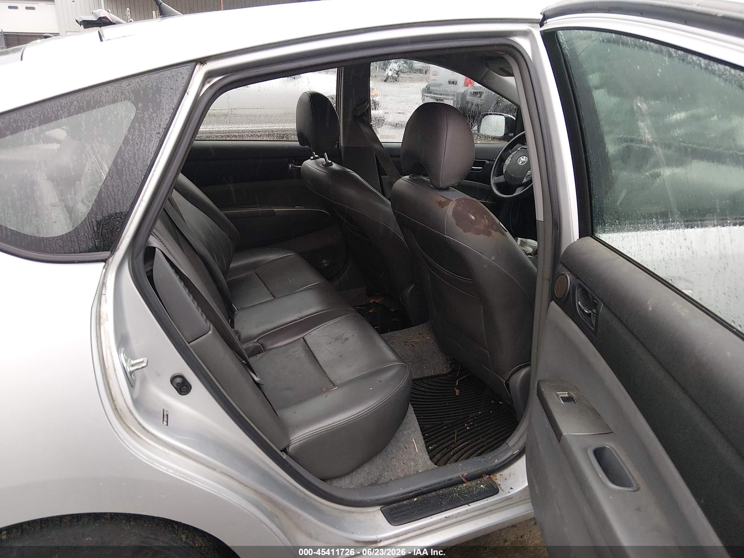 2009 Toyota Prius   Silver vin: JTDKB20U297858995