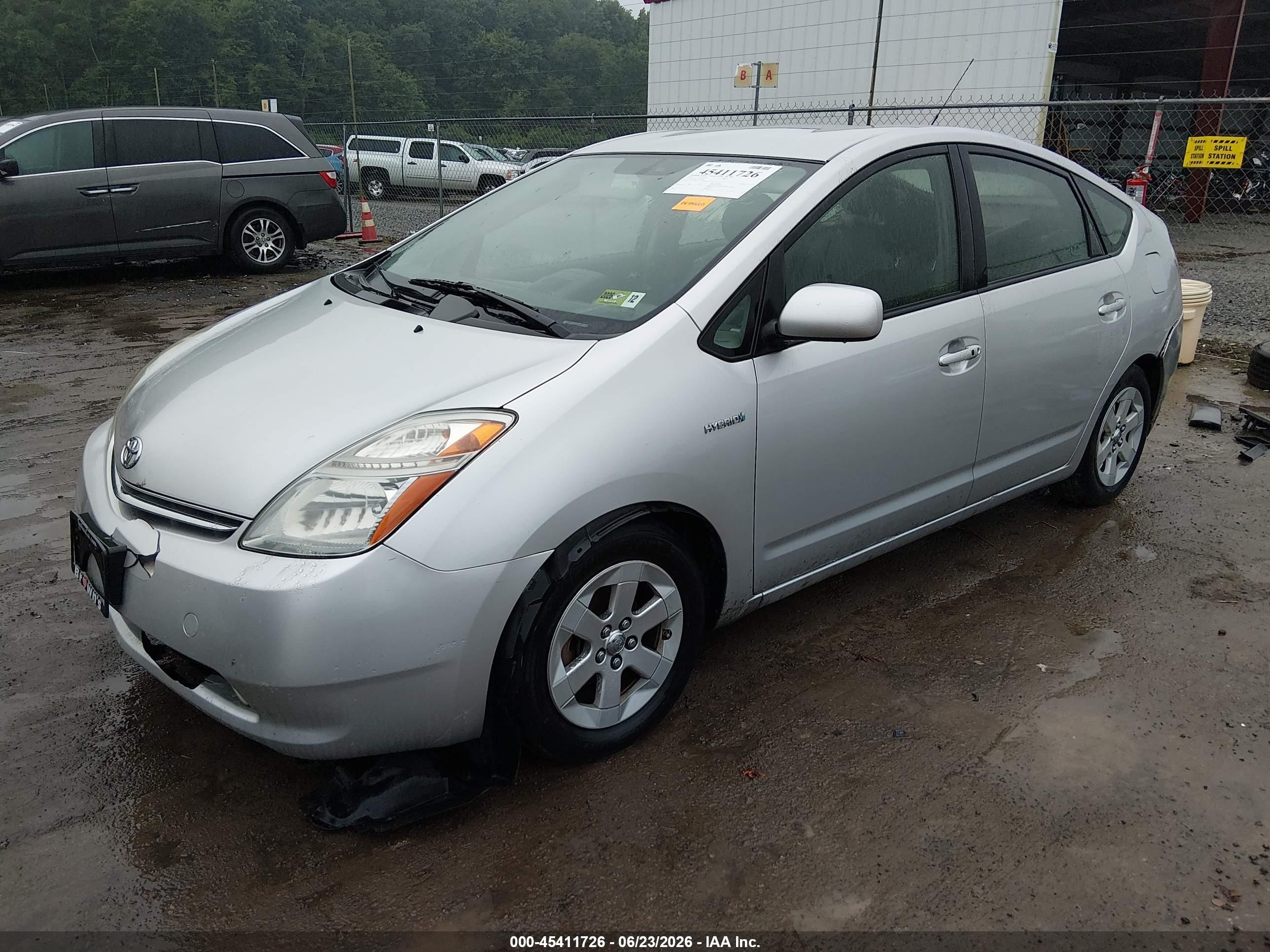 2009 Toyota Prius   Silver vin: JTDKB20U297858995