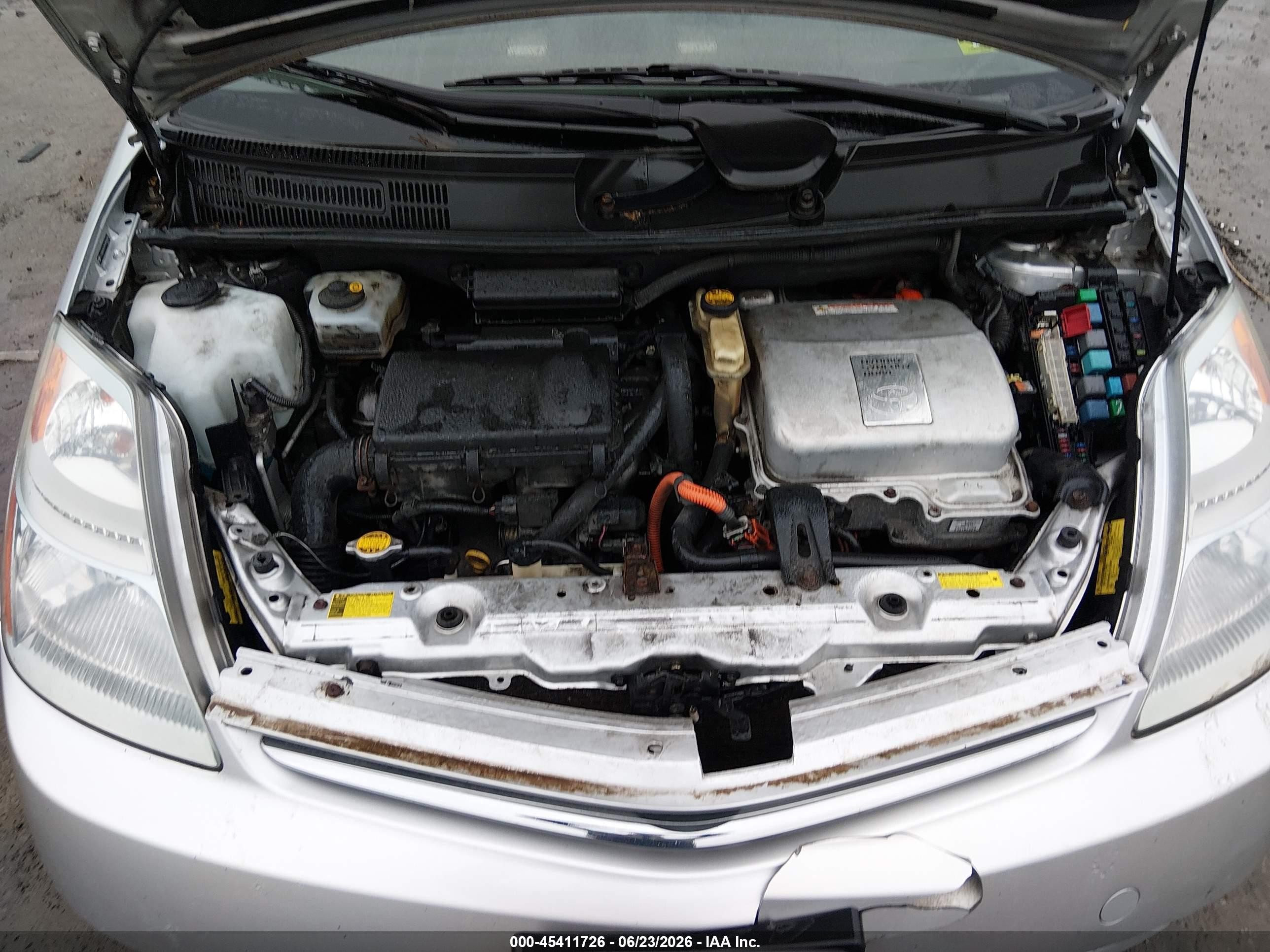 2009 Toyota Prius   Silver vin: JTDKB20U297858995