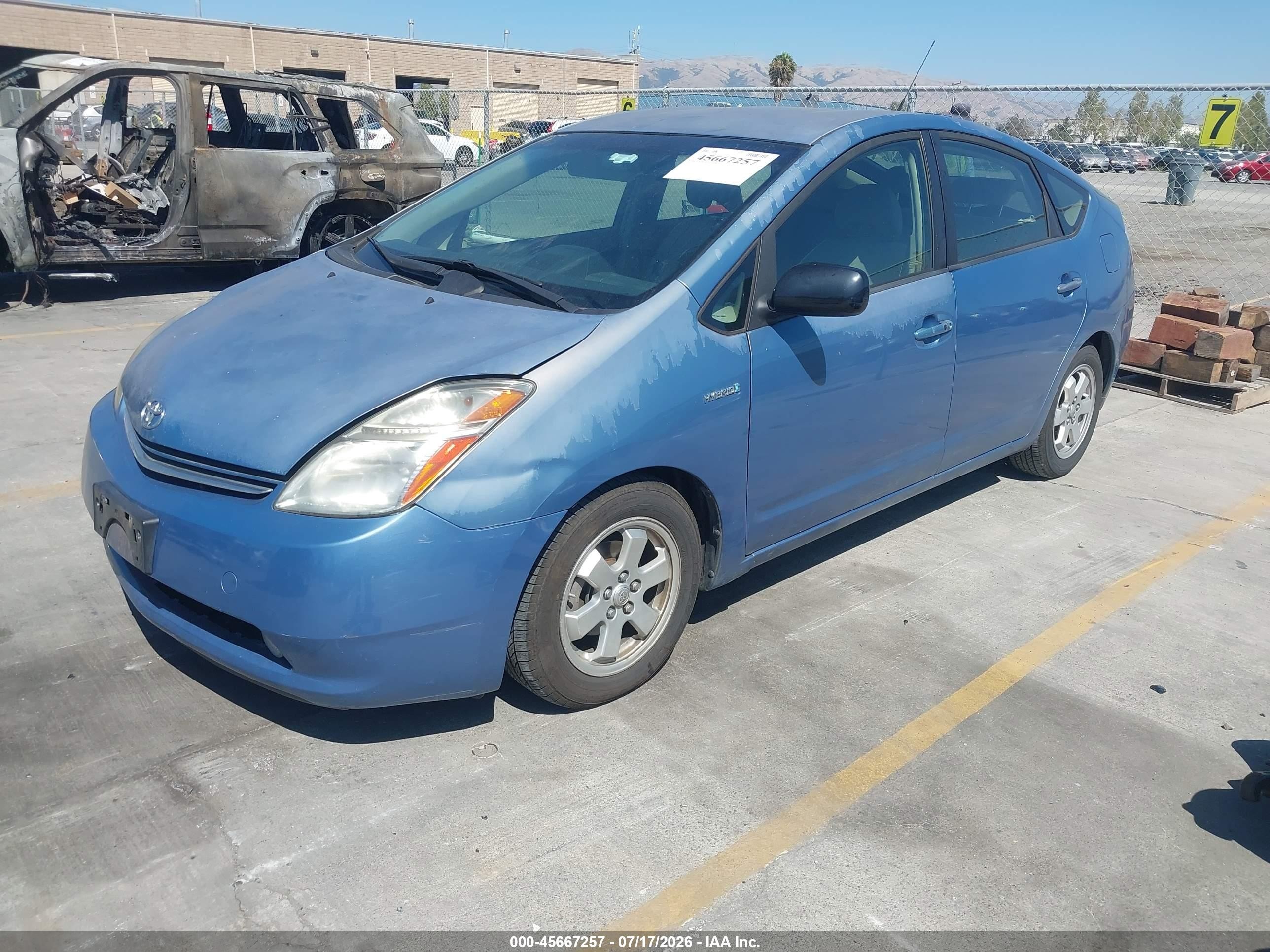 2009 Toyota Prius   Blue vin: JTDKB20U297859595