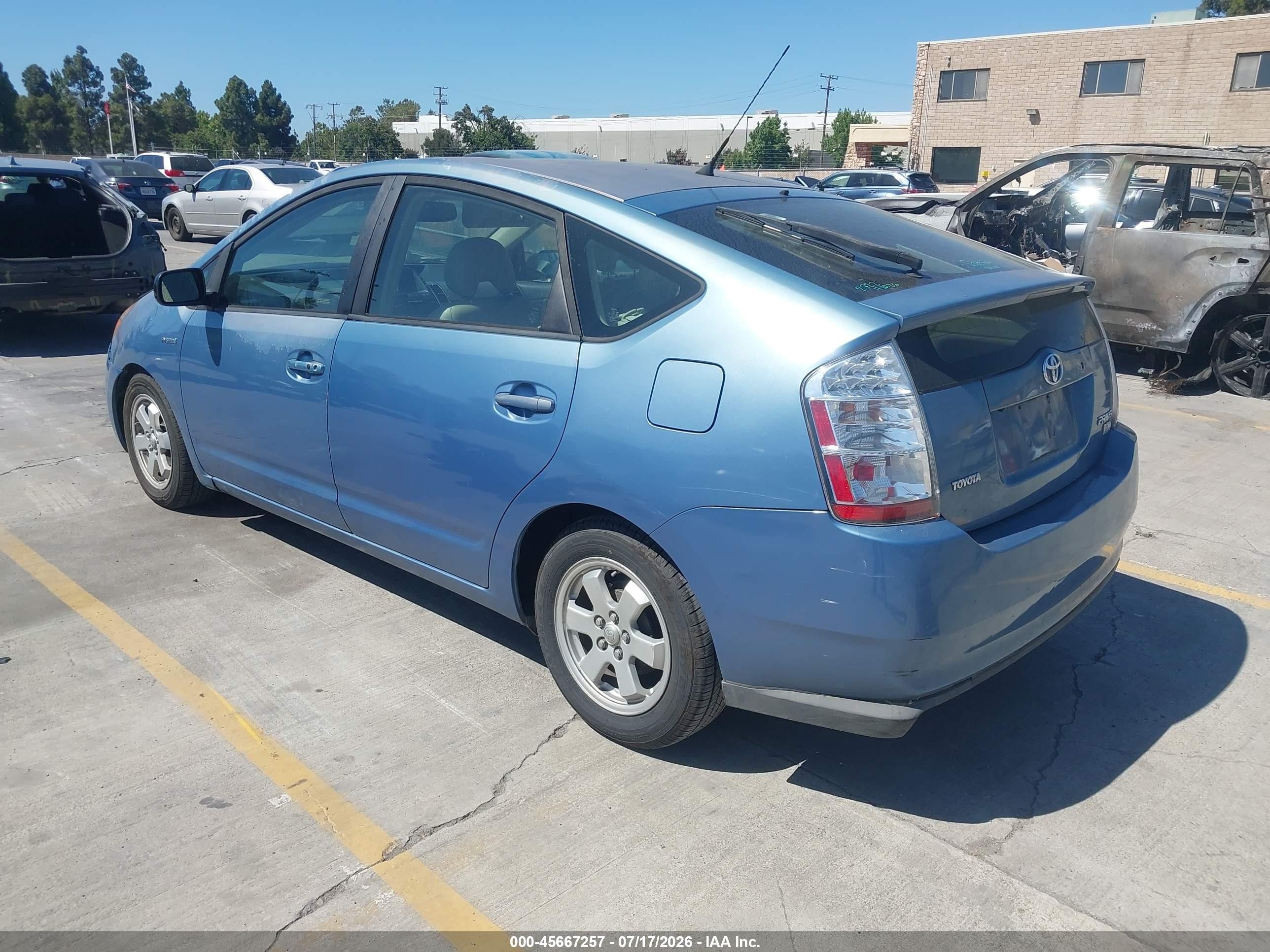 2009 Toyota Prius   Blue vin: JTDKB20U297859595