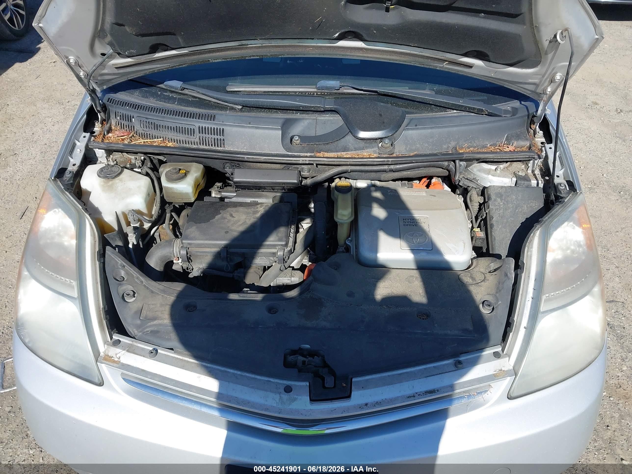 2009 Toyota Prius   Silver vin: JTDKB20U297873867