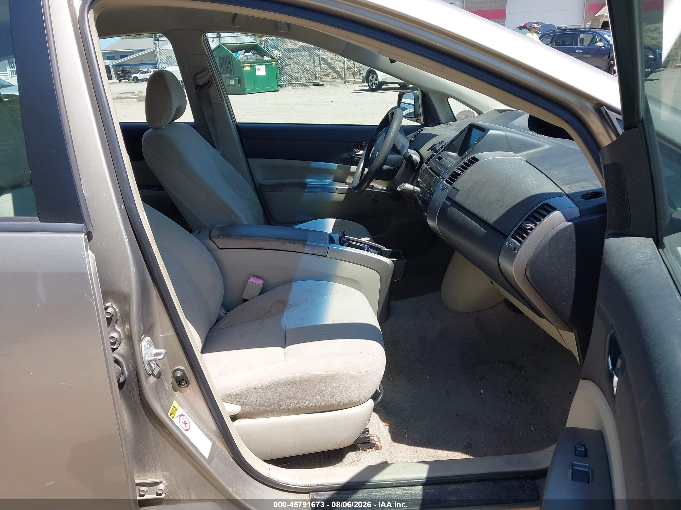 2009 Toyota Prius   Gold vin: JTDKB20U297879670