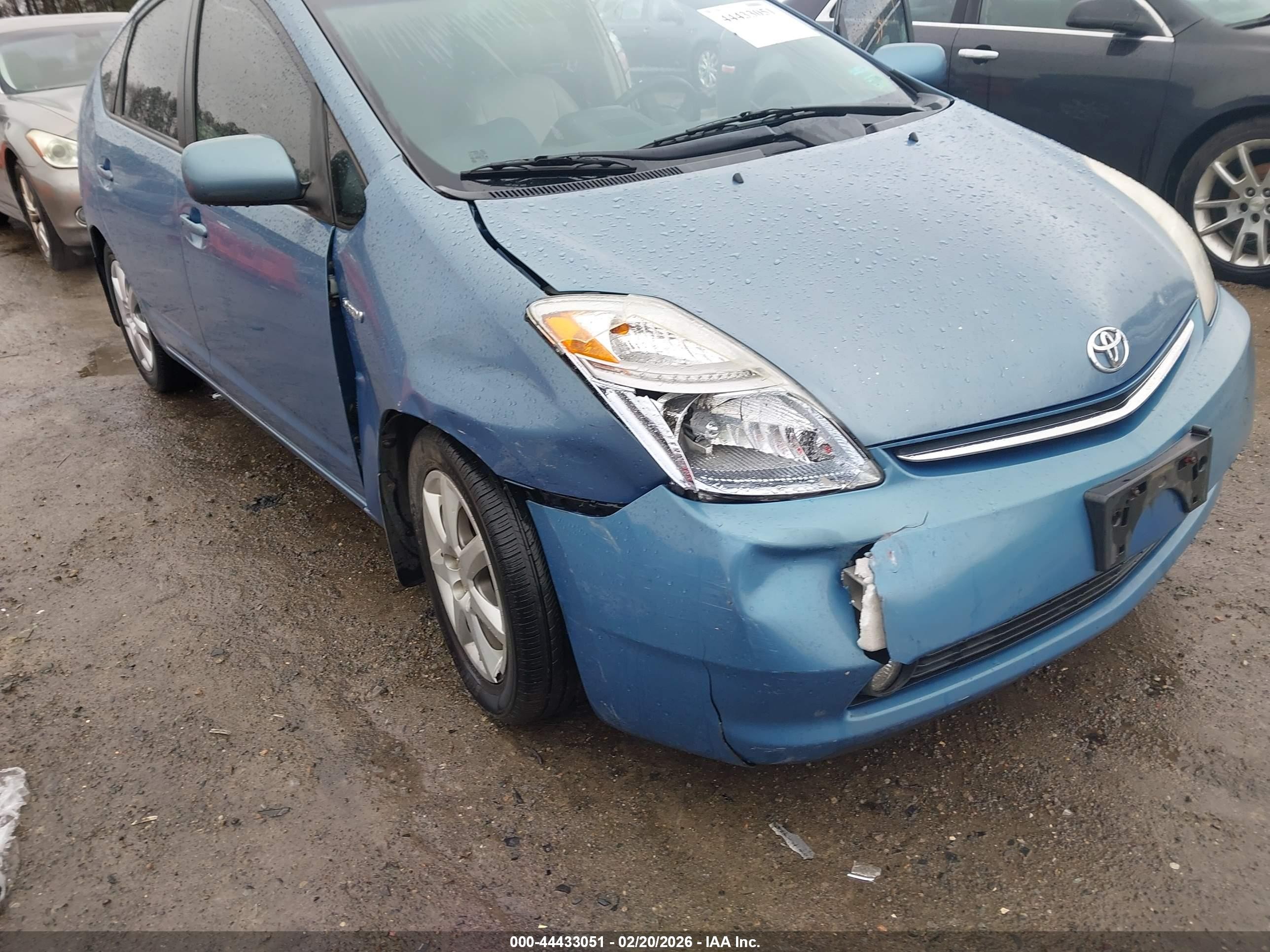2009 Toyota Prius Touring Blue vin: JTDKB20U297882567