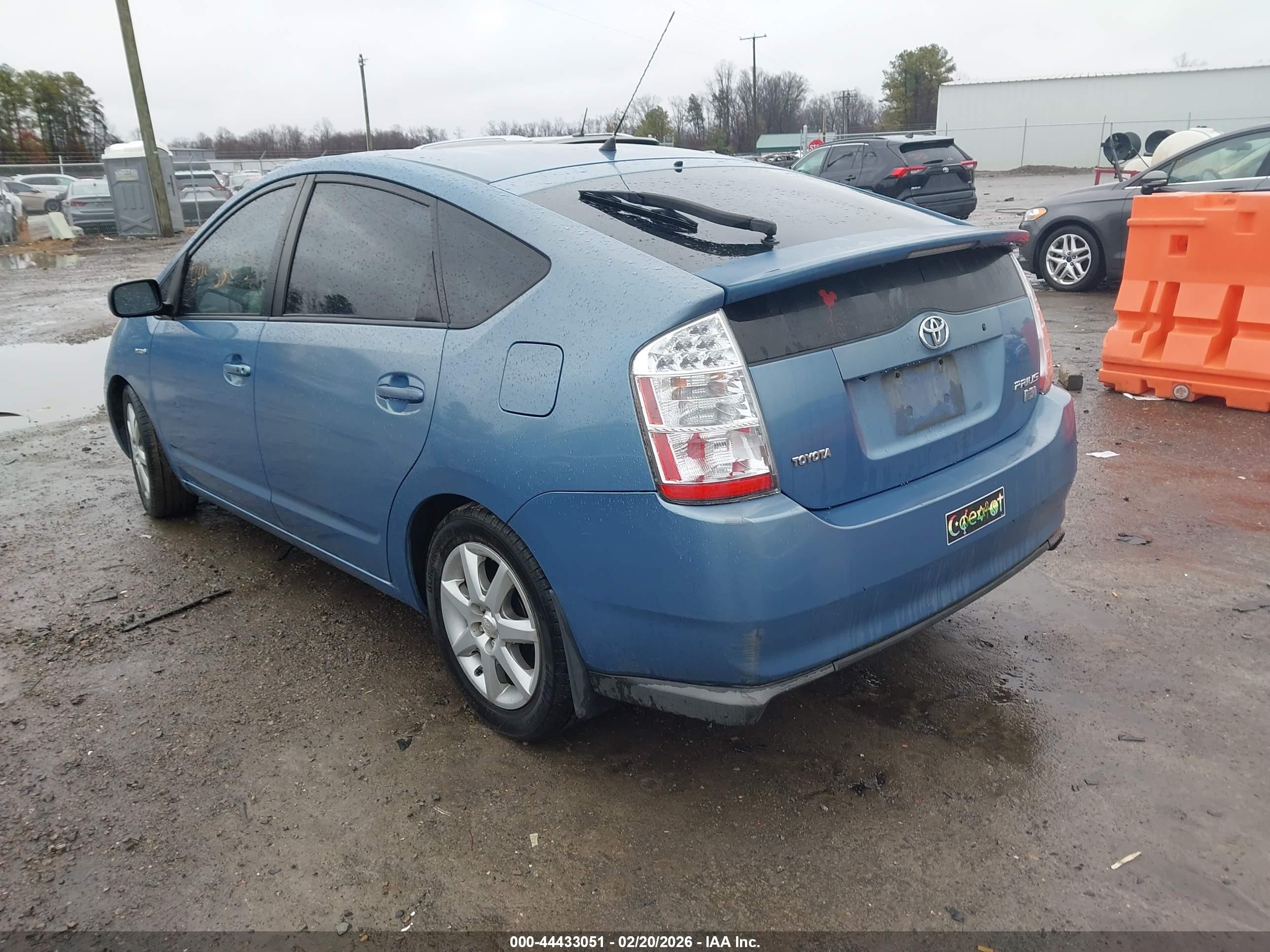 2009 Toyota Prius Touring Blue vin: JTDKB20U297882567