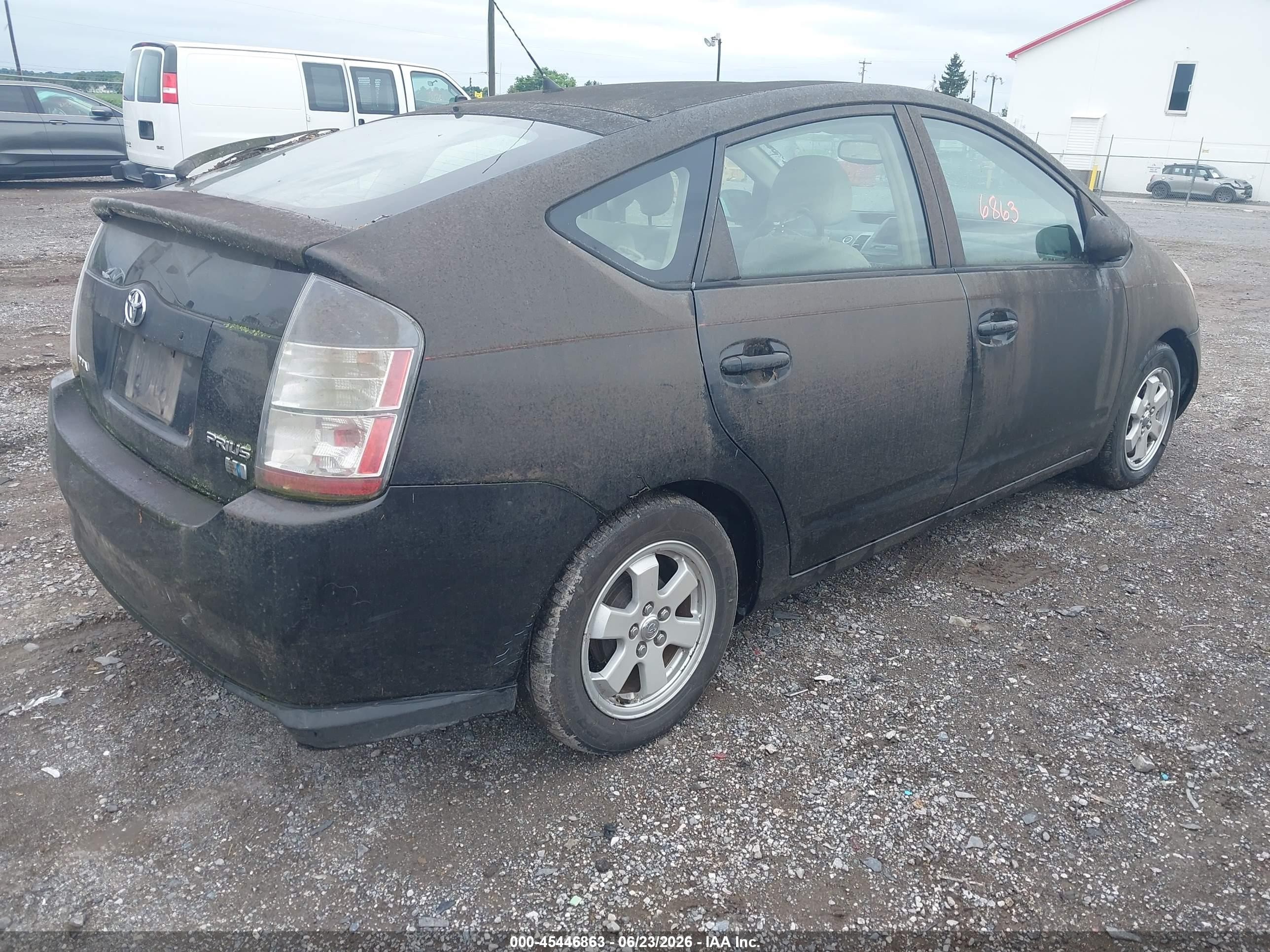 2004 Toyota Prius   Черный vin: JTDKB20U340061270
