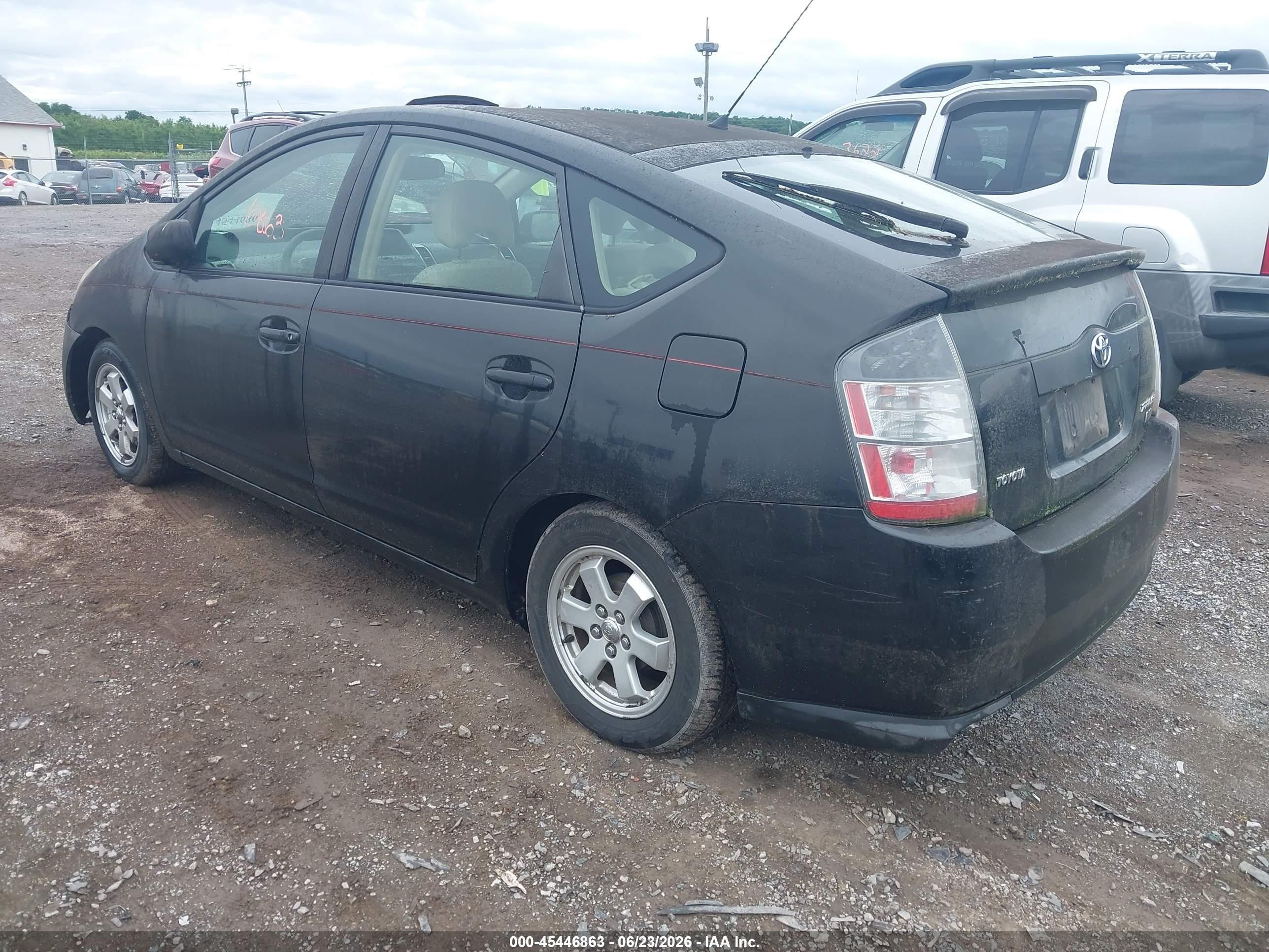 2004 Toyota Prius   Черный vin: JTDKB20U340061270