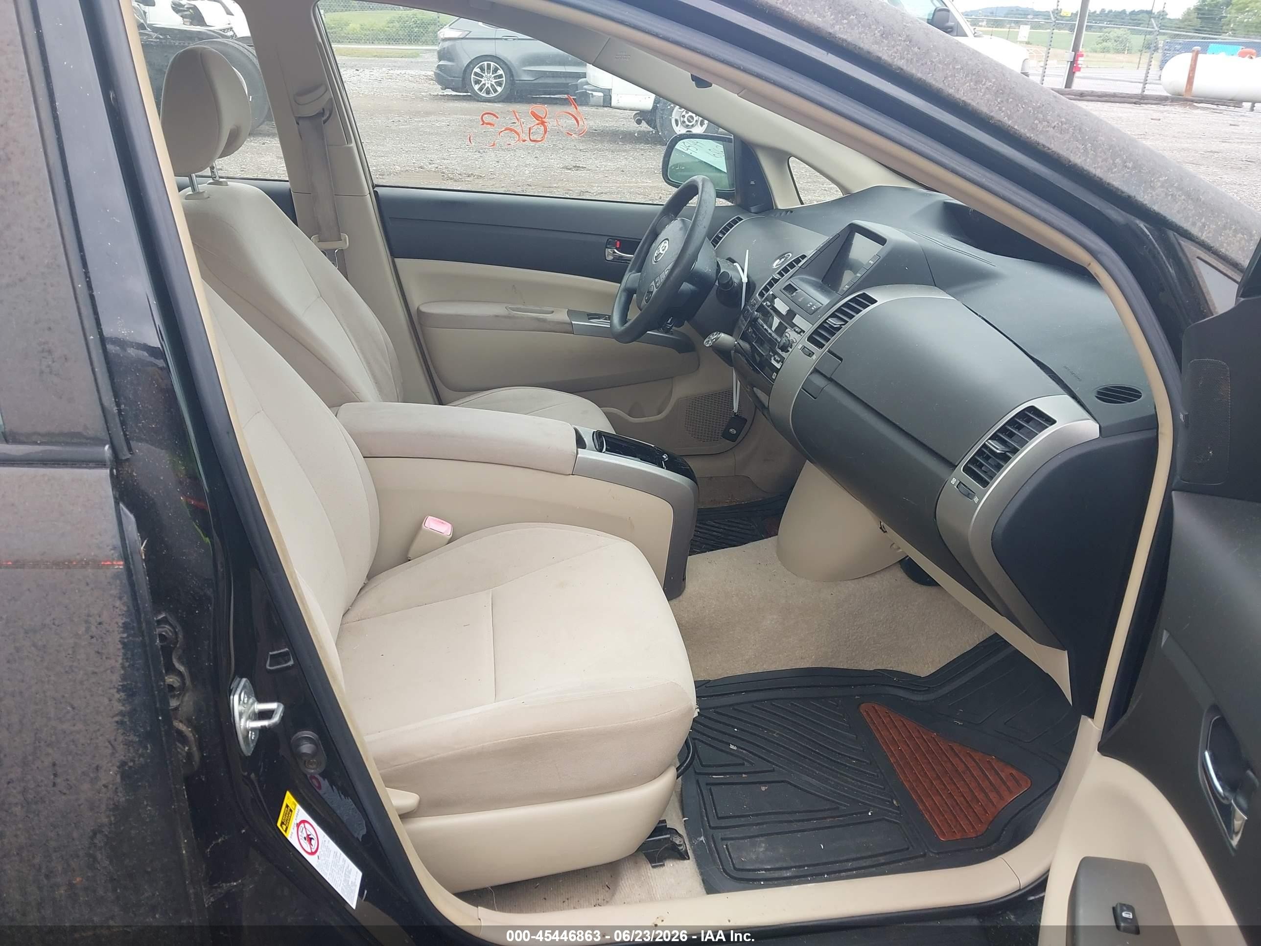 2004 Toyota Prius   Черный vin: JTDKB20U340061270