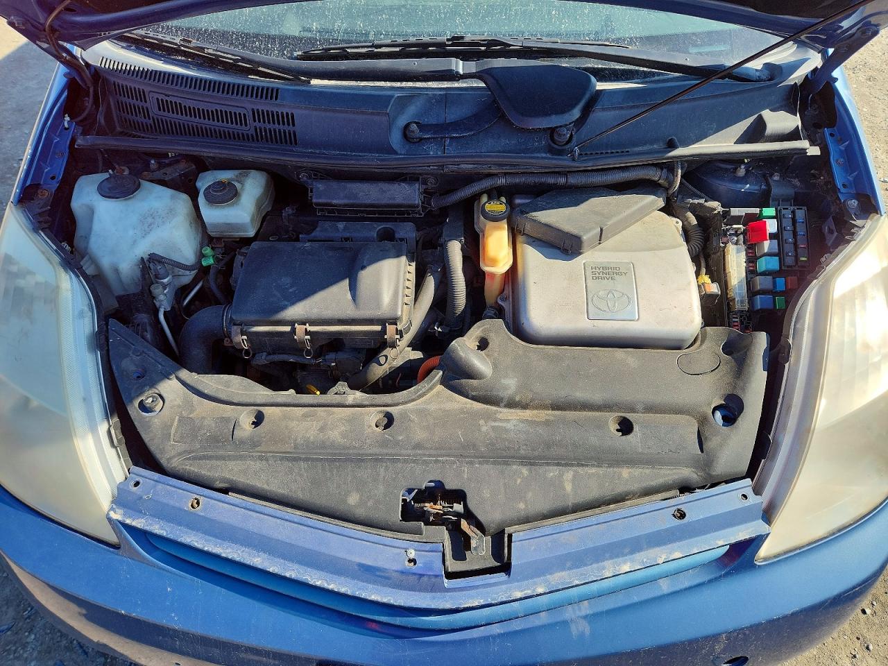 2004 Toyota Prius Blue vin: JTDKB20U340109737