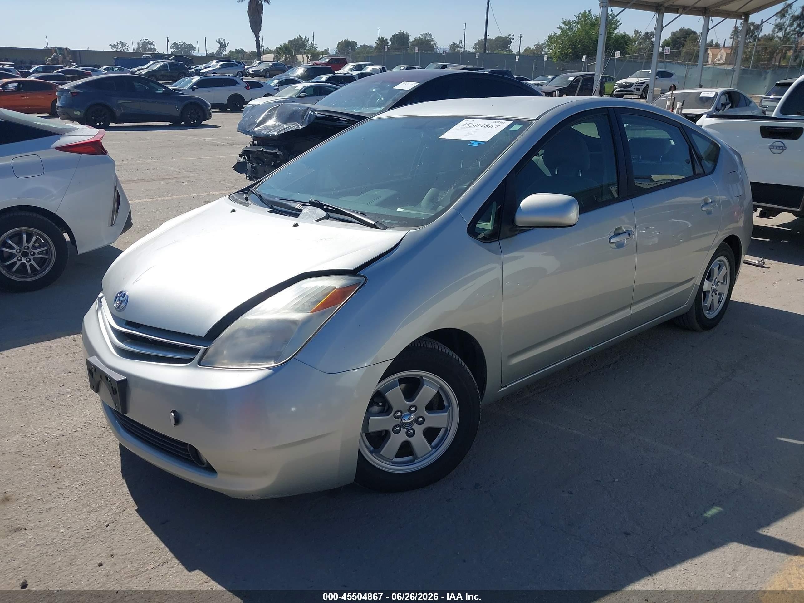 2004 Toyota Prius   Gray vin: JTDKB20U340115134