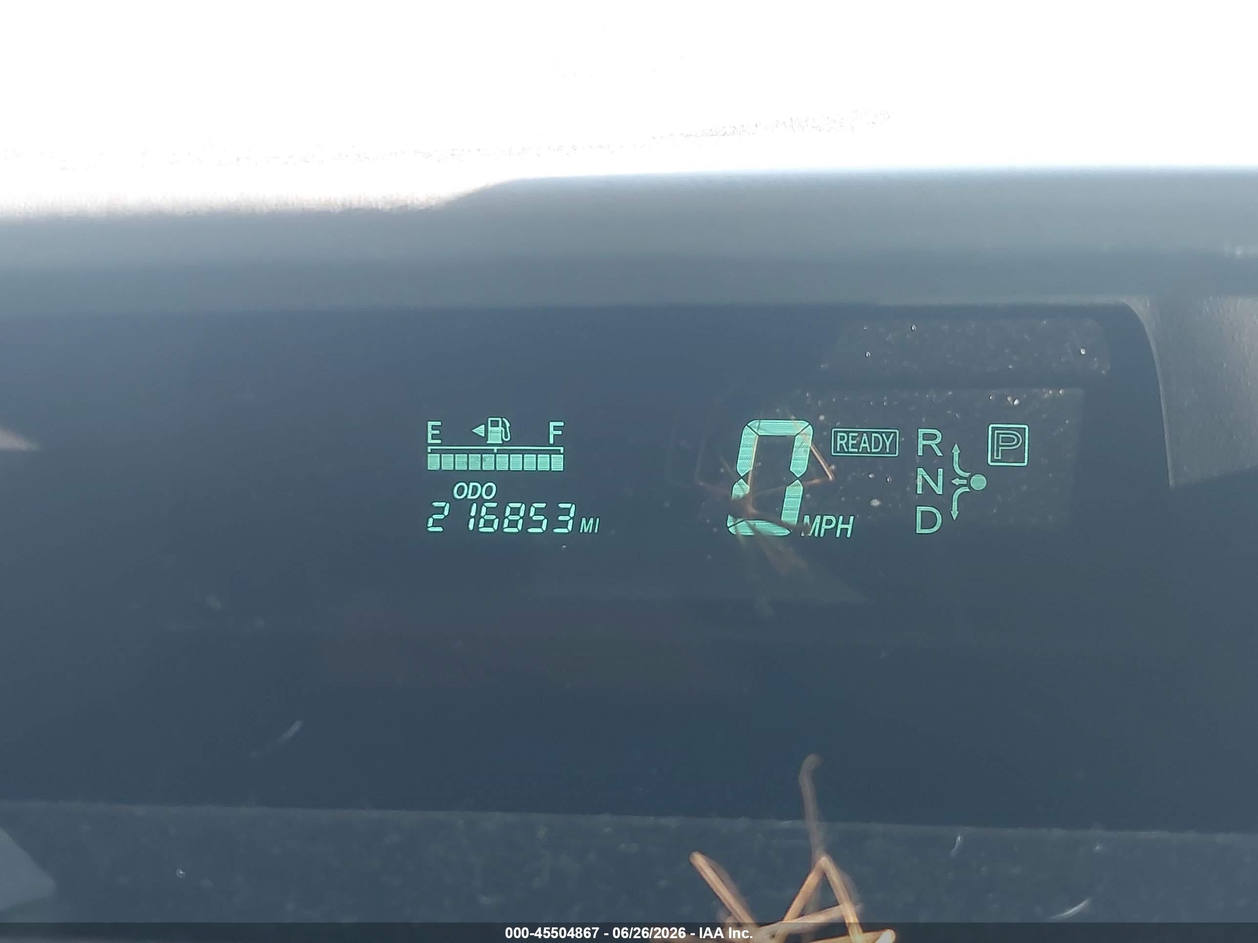 2004 Toyota Prius   Gray vin: JTDKB20U340115134